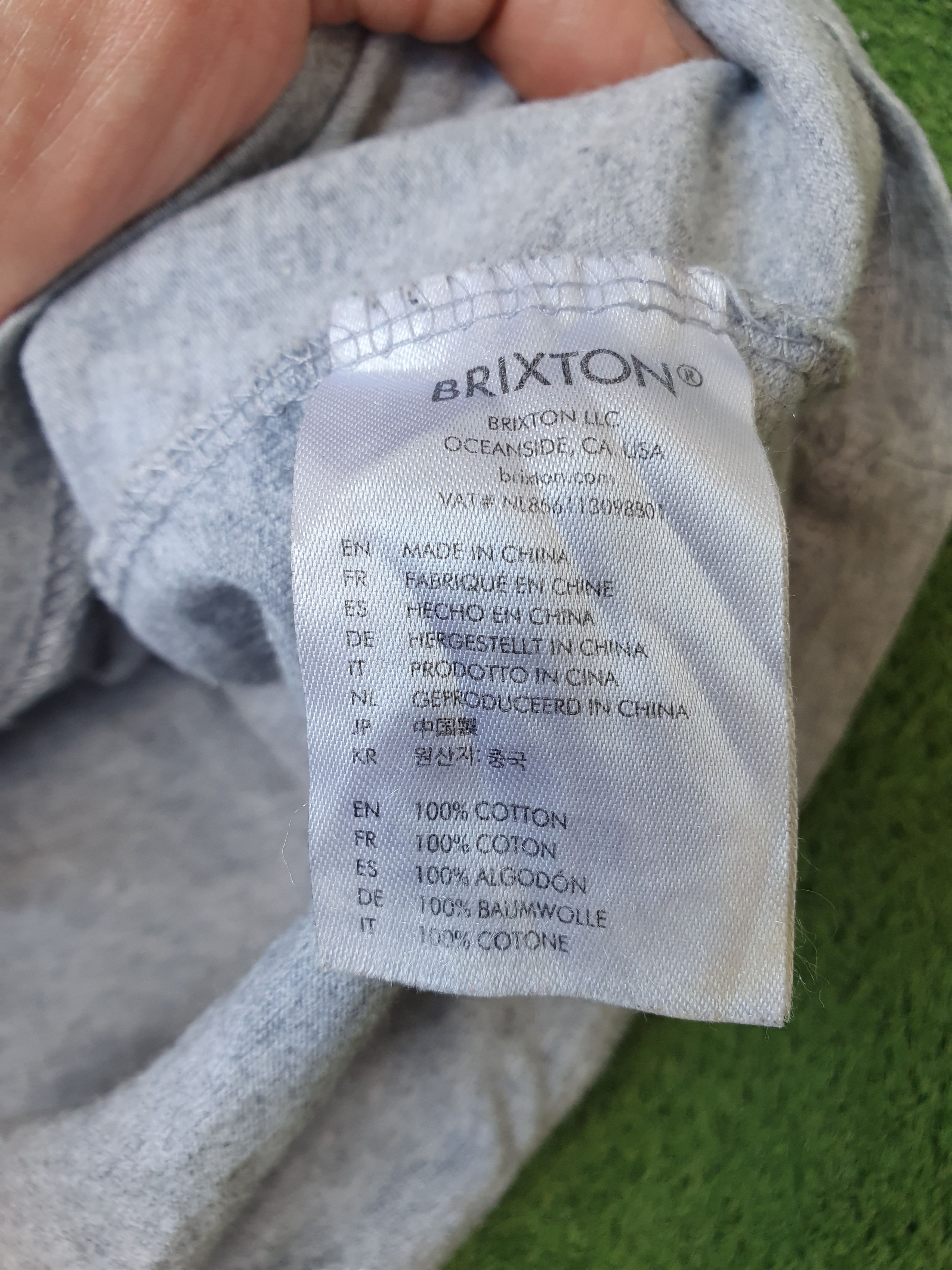 Brixton Brixton Mfg Company streetwear SWAG tee,sz XXL Size US XXL / EU 58 / 5 - 9 Thumbnail