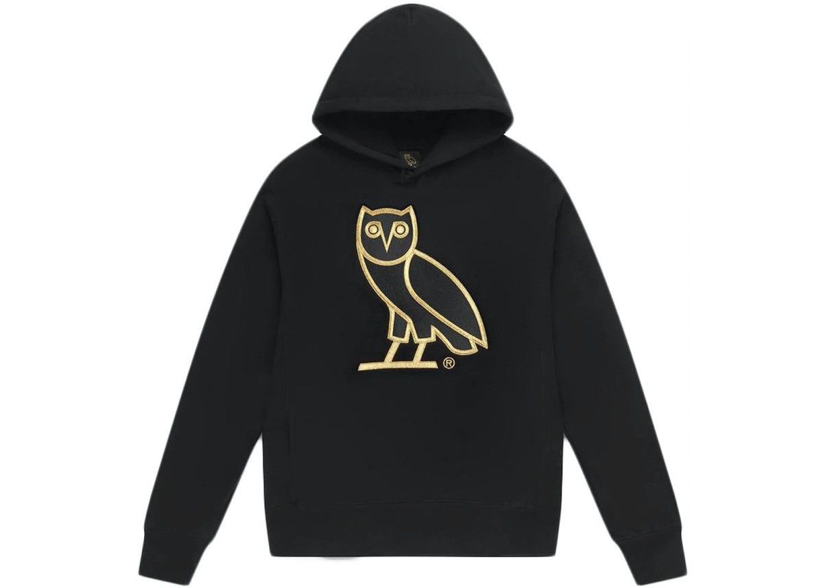 Octobers Very Own Drake OVO OG Owl Hoodie Gold Embroidered Black Size US L / EU 52-54 / 3 - 1 Preview