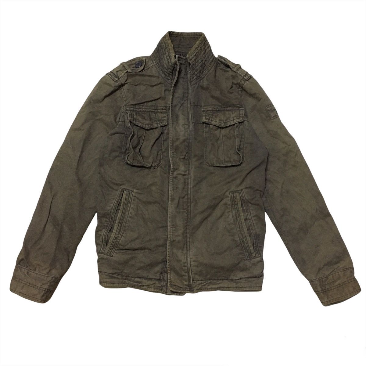 Abercrombie Tartan - Military T-Shirt main image 1