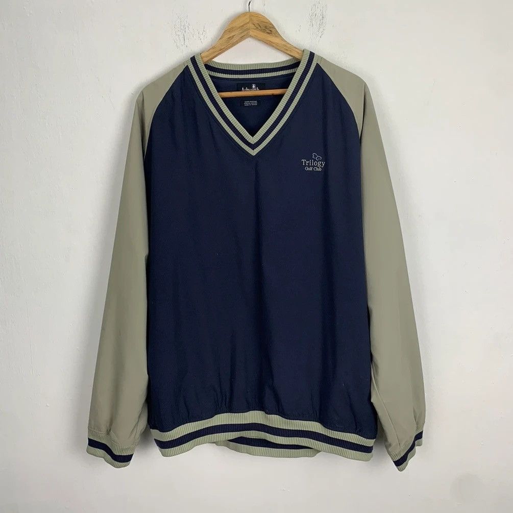 Ashworth × Vintage Vintage Ashworth V Neck Pullover Jumper Sweater Size US XL / EU 56 / 4 - 1 Thumbnail