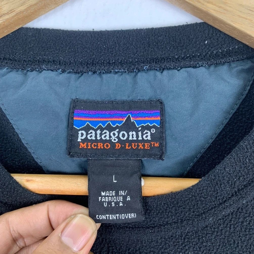 Patagonia × Vintage Vintage Patagonia Black Spell Out Blank Long Sleeve Tee Size US L / EU 52-54 / 3 - 8 Thumbnail