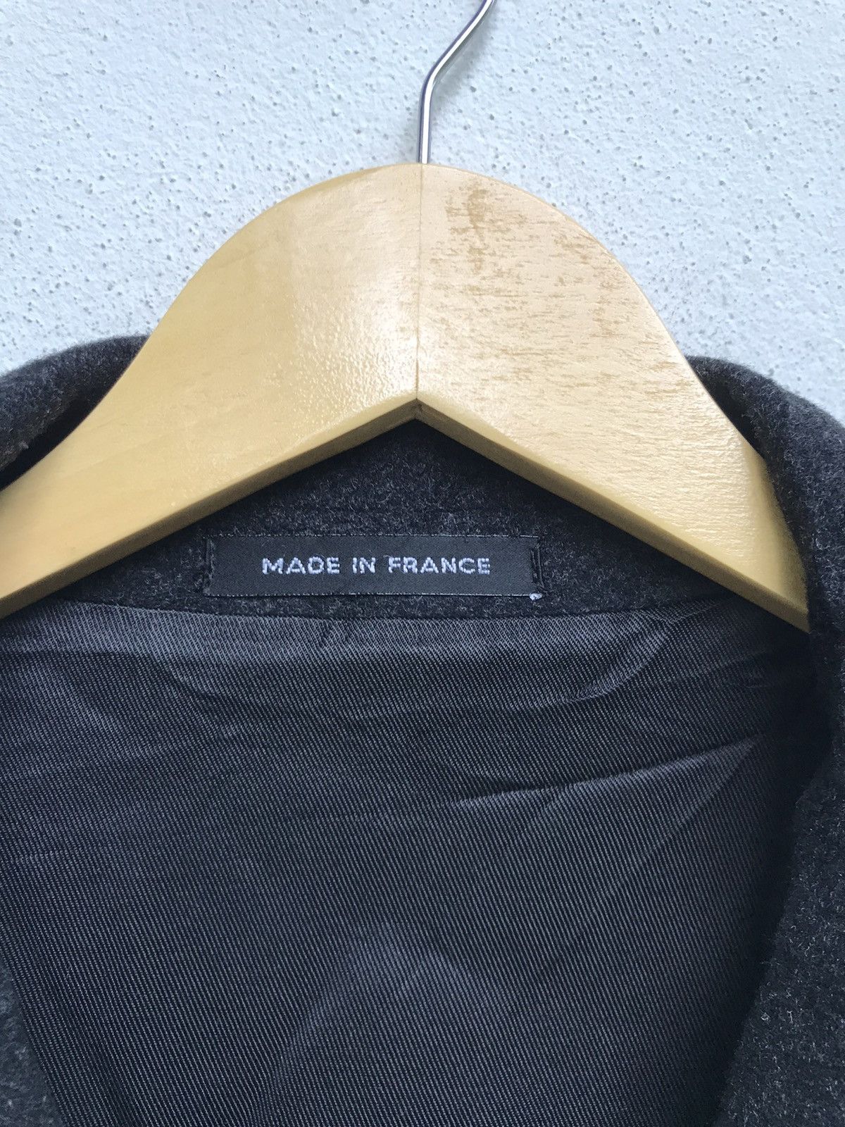 agnes b. Agnes B. Homme Zipper Men Wool Coat Size US M / EU 48-50 / 2 - 9 Thumbnail