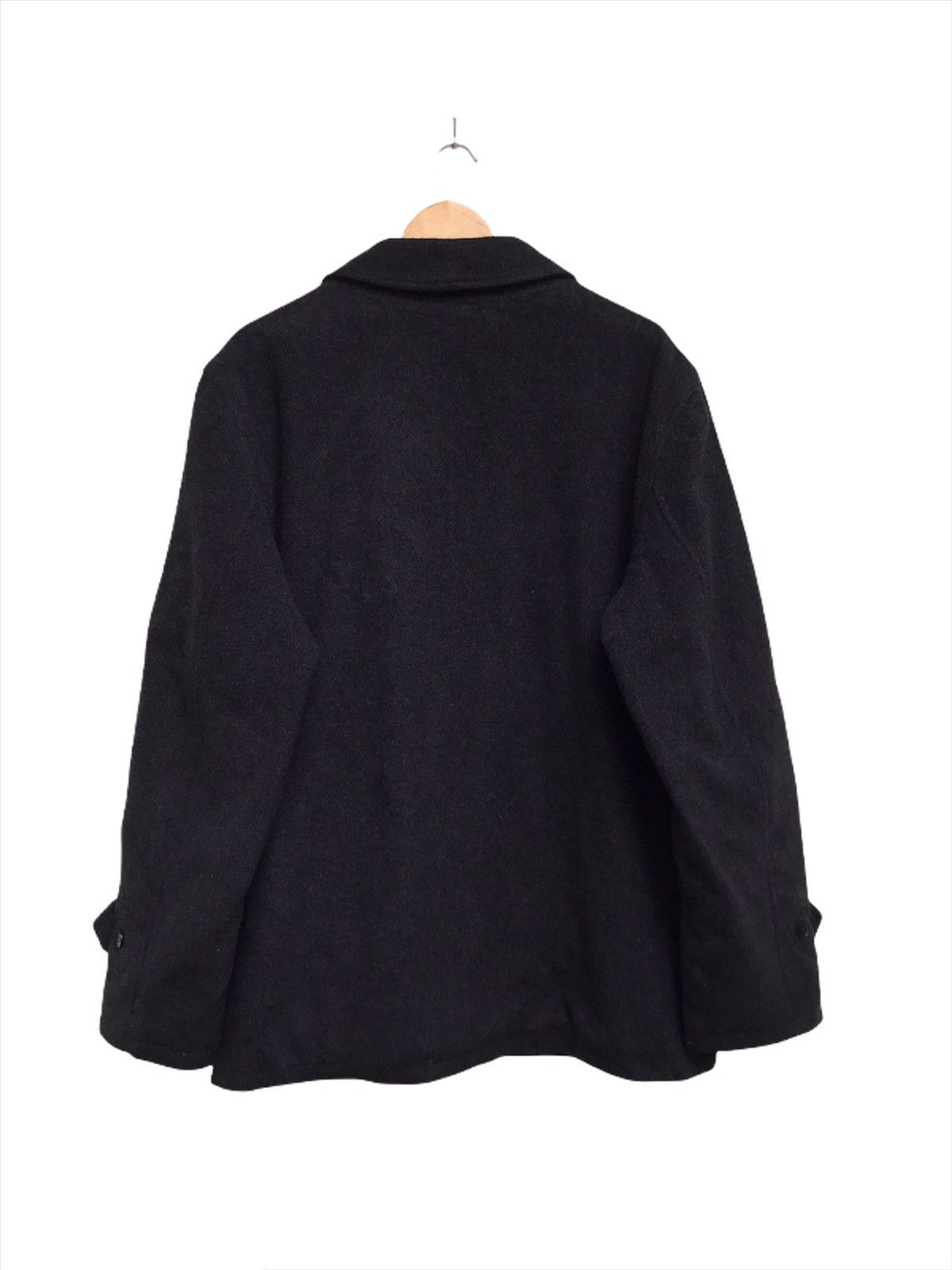 agnes b. Agnes B. Homme Zipper Men Wool Coat Size US M / EU 48-50 / 2 - 2 Thumbnail