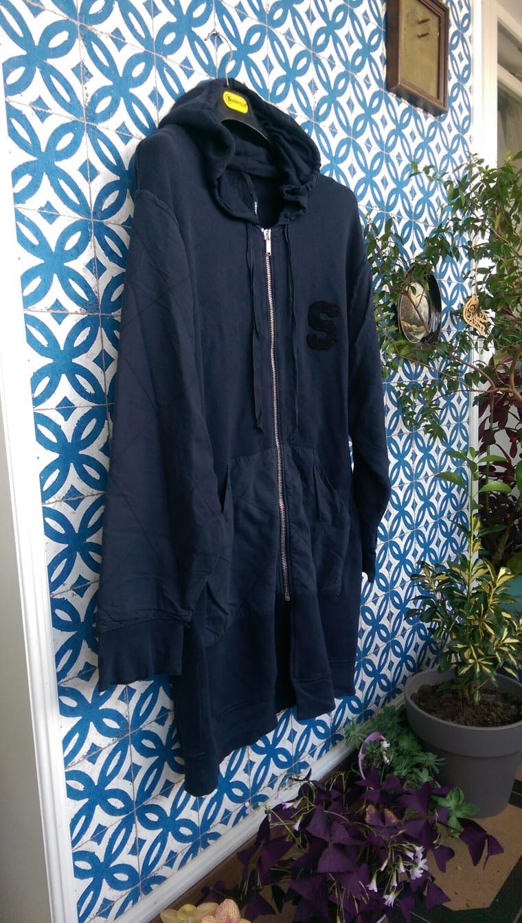 Damir Doma × Japanese Brand × Silent By Damir Doma Rare Damir Doma Layered Monk Coat Cotton Jacket Size US L / EU 52-54 / 3 - 4 Thumbnail
