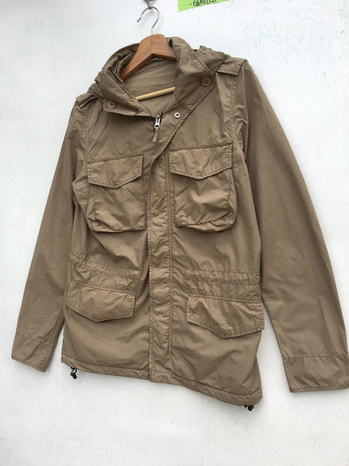 Aspesi Rare Aspesi Parka Hooded Raincoat Size US S / EU 44-46 / 1 - 3 Thumbnail