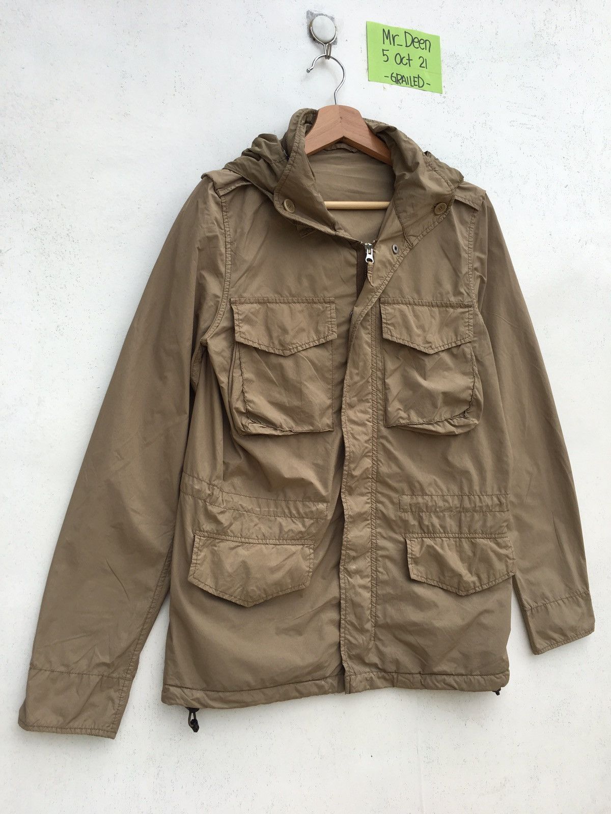 Aspesi Rare Aspesi Parka Hooded Raincoat Size US S / EU 44-46 / 1 - 2 Thumbnail