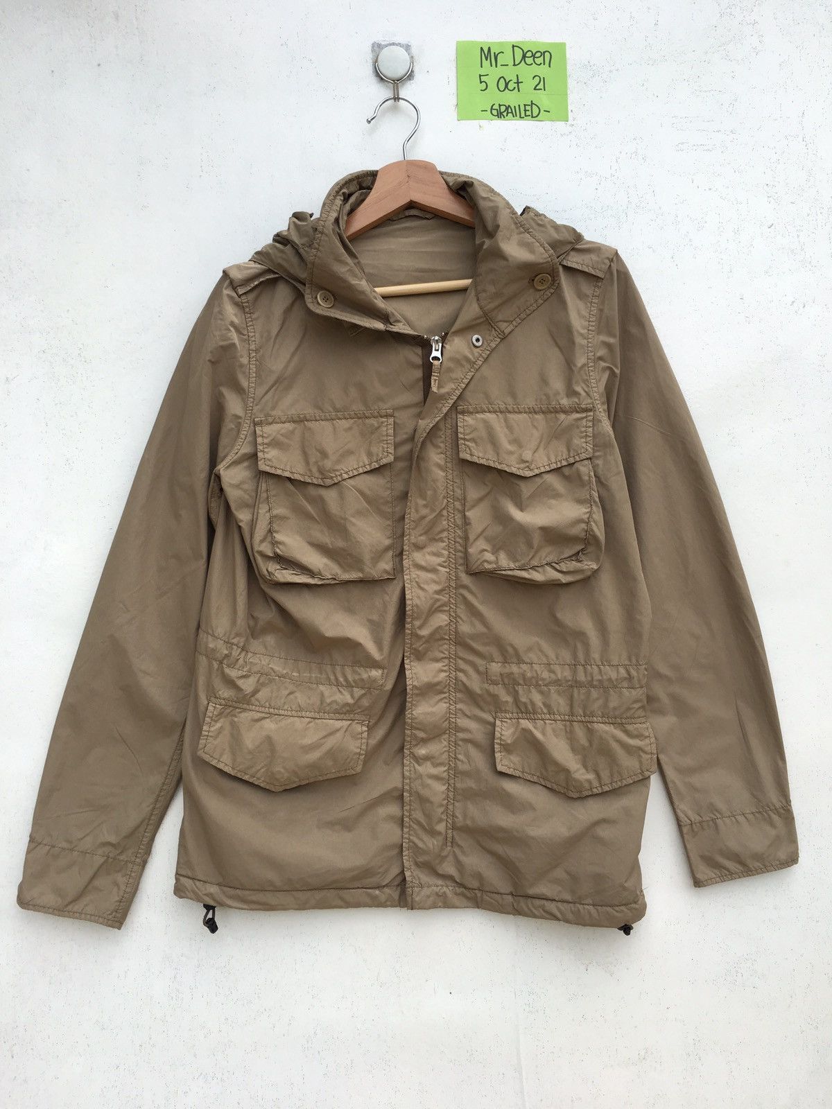 Aspesi Rare Aspesi Parka Hooded Raincoat Size US S / EU 44-46 / 1 - 1 Thumbnail