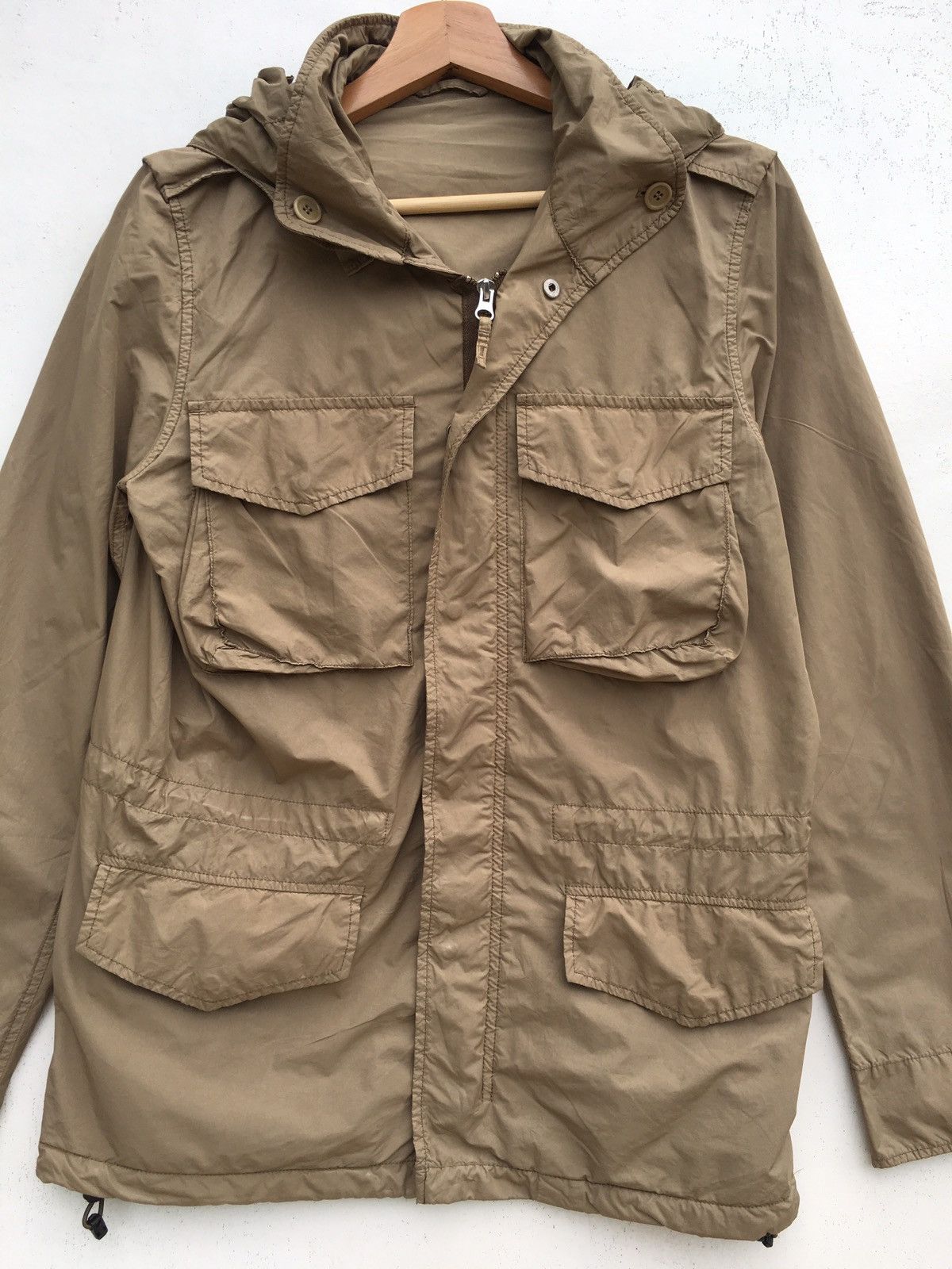 Aspesi Rare Aspesi Parka Hooded Raincoat Size US S / EU 44-46 / 1 - 5 Thumbnail