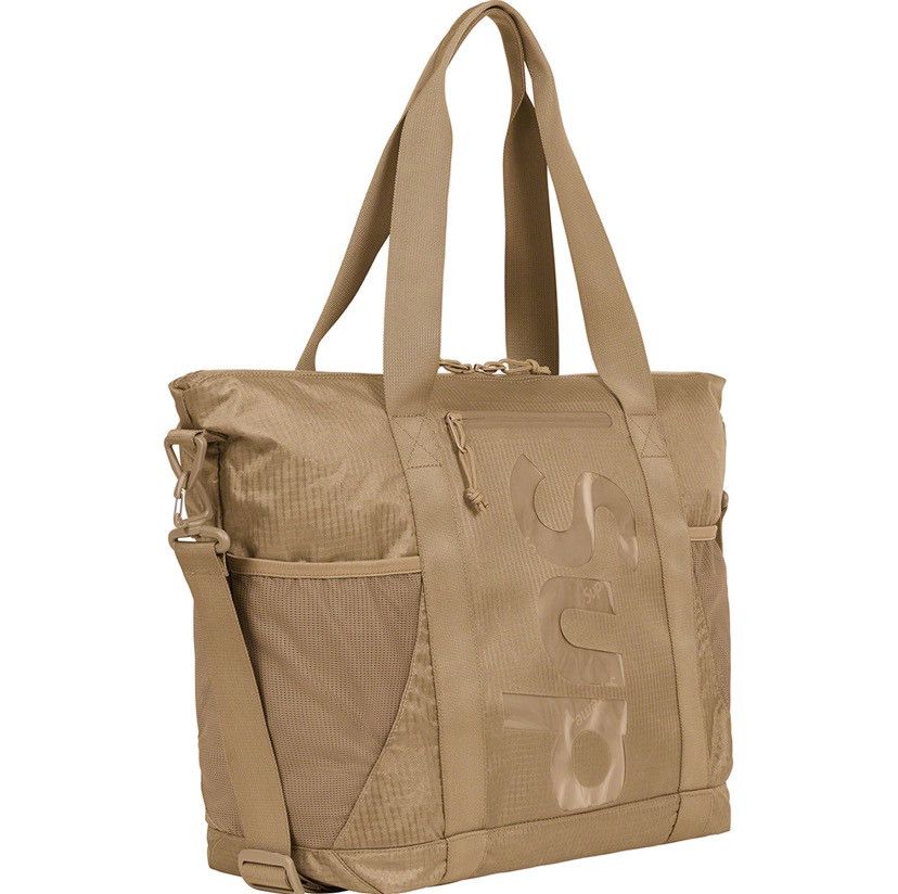 Supreme SUPREME BAG ZIP TOTE OS TAN IN SS21 | Grailed