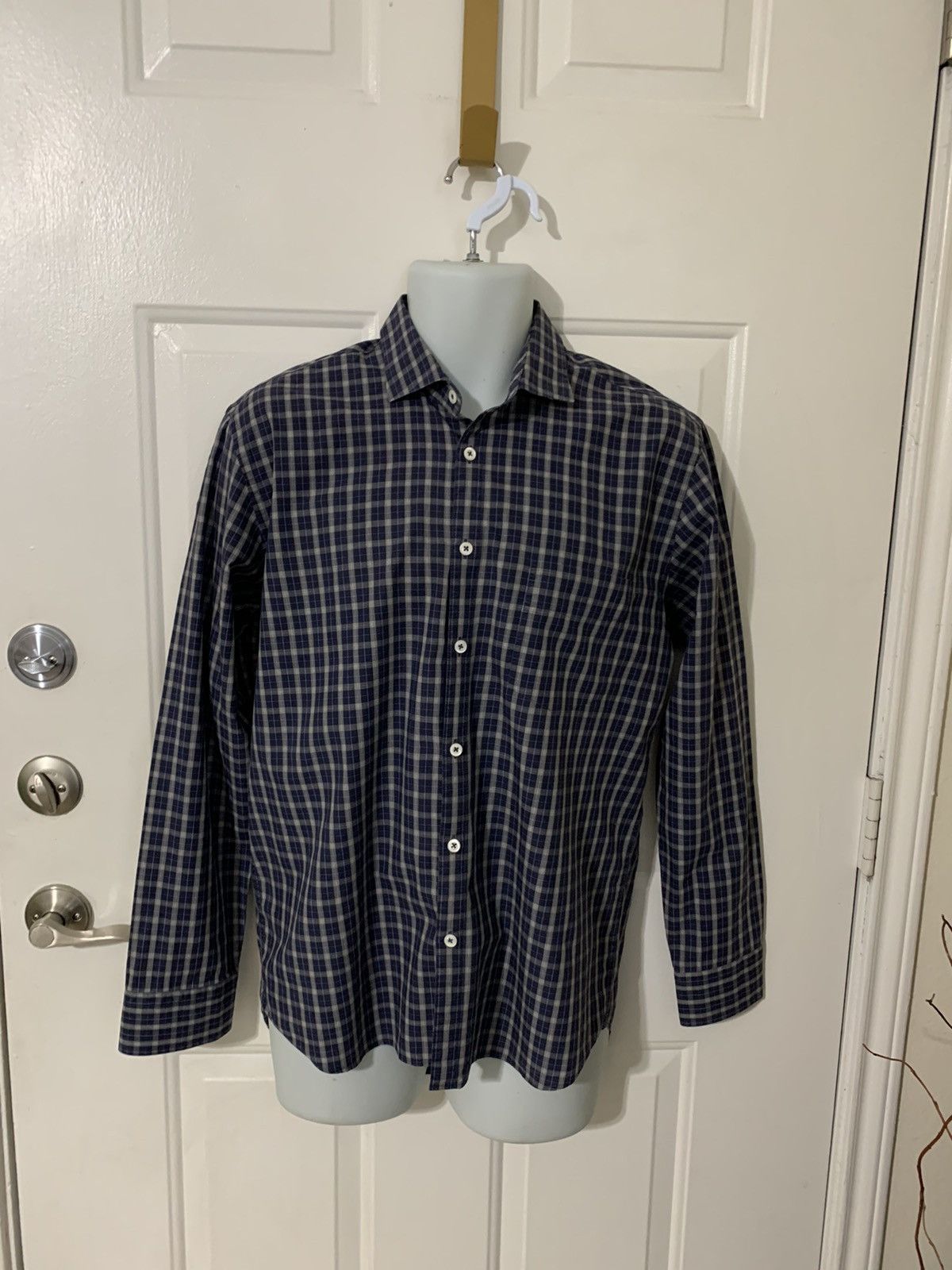 Billy Reid Standard Cut plaid shirt | Grailed