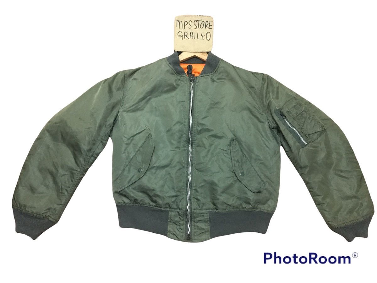 Alpha Industries ALPHA INDUSTRIES BOMBER MA-1 JACKET REVERSIBLE JACKET Size US M / EU 48-50 / 2 - 1 Thumbnail