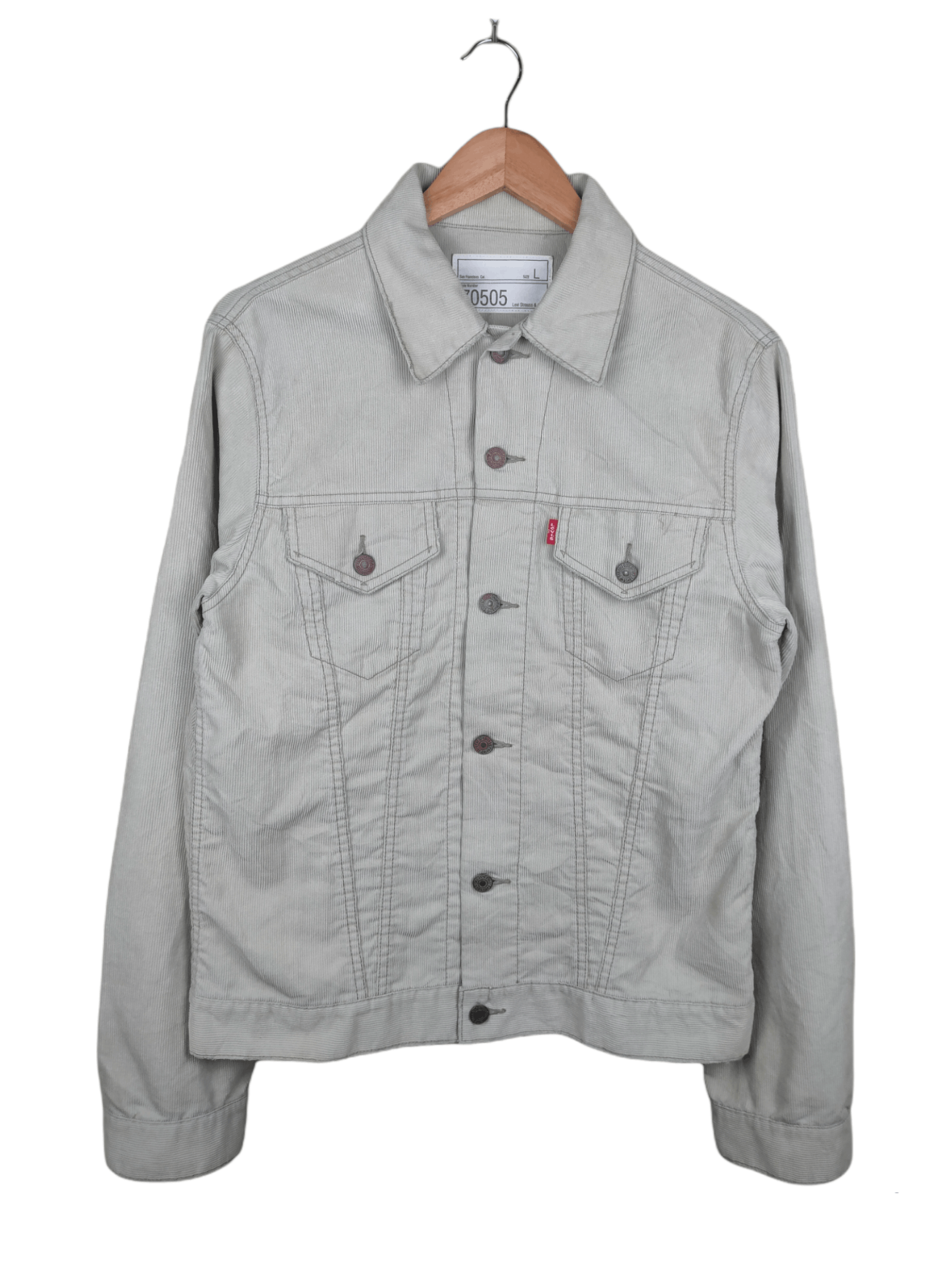 Levi's Vintage Levi's Curduroy Stylish Jacket Size US M / EU 48-50 / 2 - 1 Thumbnail