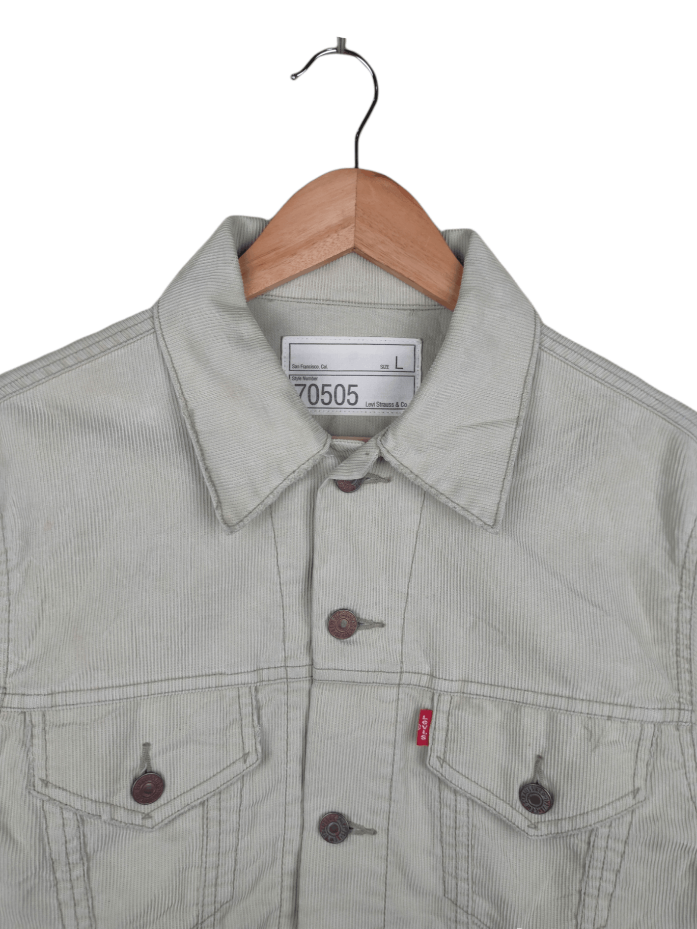 Levi's Vintage Levi's Curduroy Stylish Jacket Size US M / EU 48-50 / 2 - 2 Thumbnail