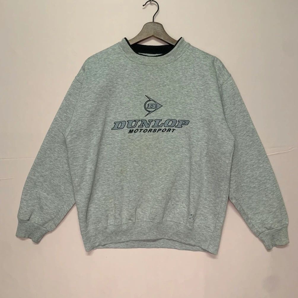 Dunlop × Vintage Vintage Dunlop Big Logo Crewneck Pullover Sweatshirts Size US M / EU 48-50 / 2 - 1 Thumbnail