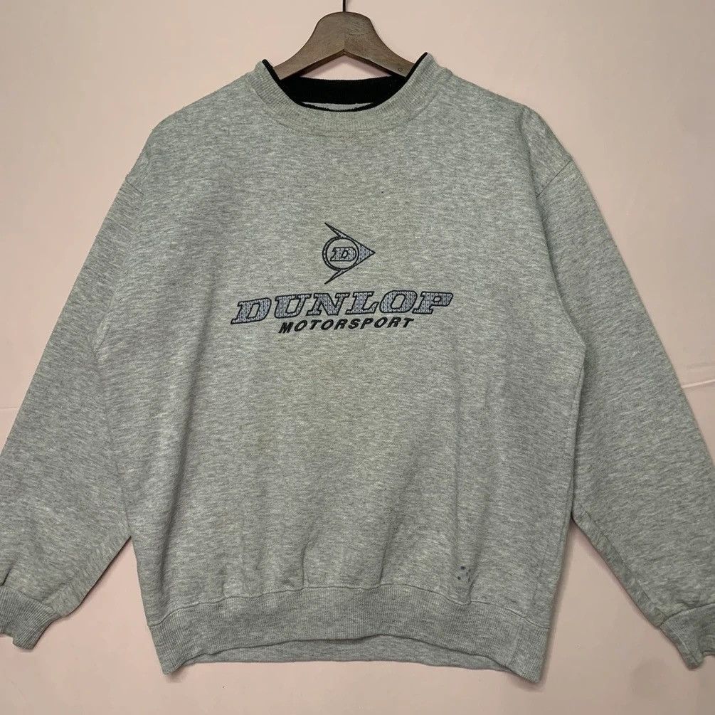 Dunlop × Vintage Vintage Dunlop Big Logo Crewneck Pullover Sweatshirts Size US M / EU 48-50 / 2 - 2 Thumbnail