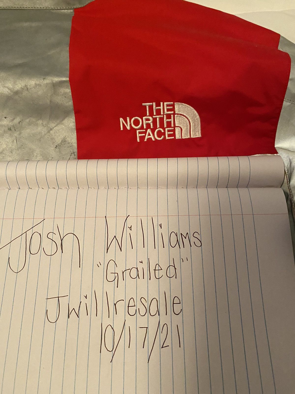 Supreme × The North Face Supreme x The North Face TNF 3m reflective red parka size XL Size US XL / EU 56 / 4 - 10 Thumbnail