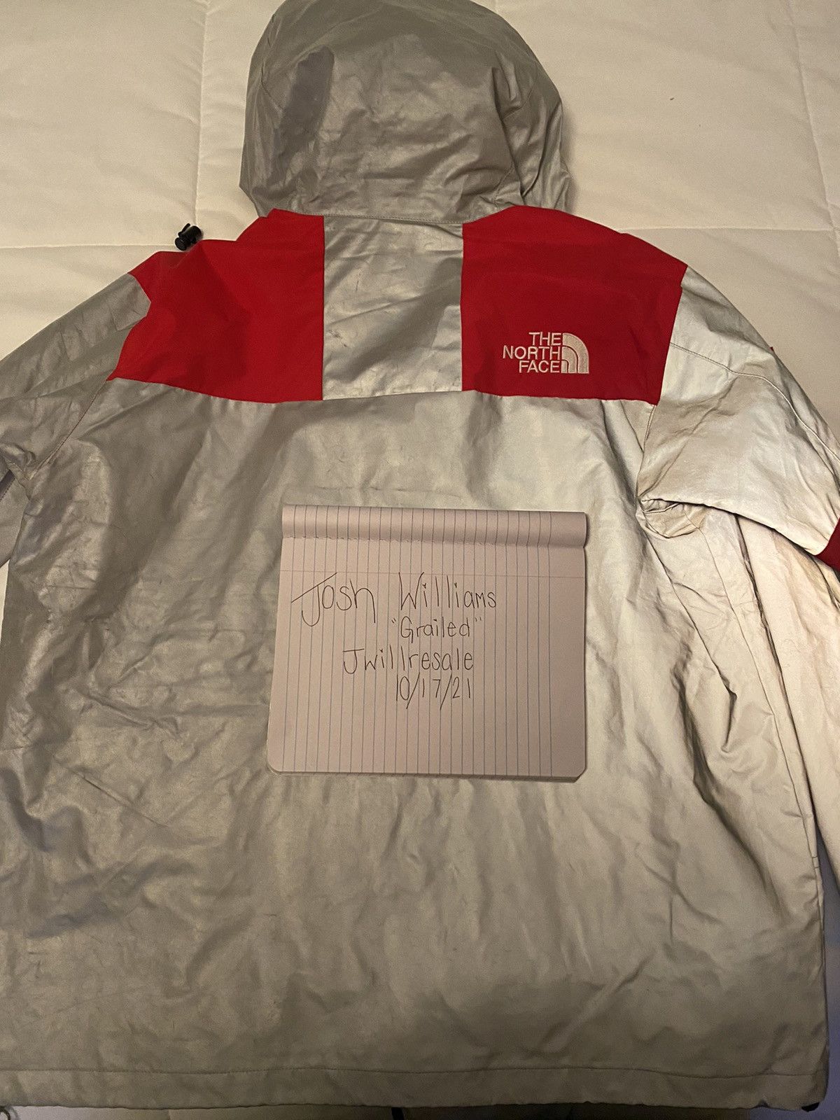 Supreme × The North Face Supreme x The North Face TNF 3m reflective red parka size XL Size US XL / EU 56 / 4 - 9 Thumbnail