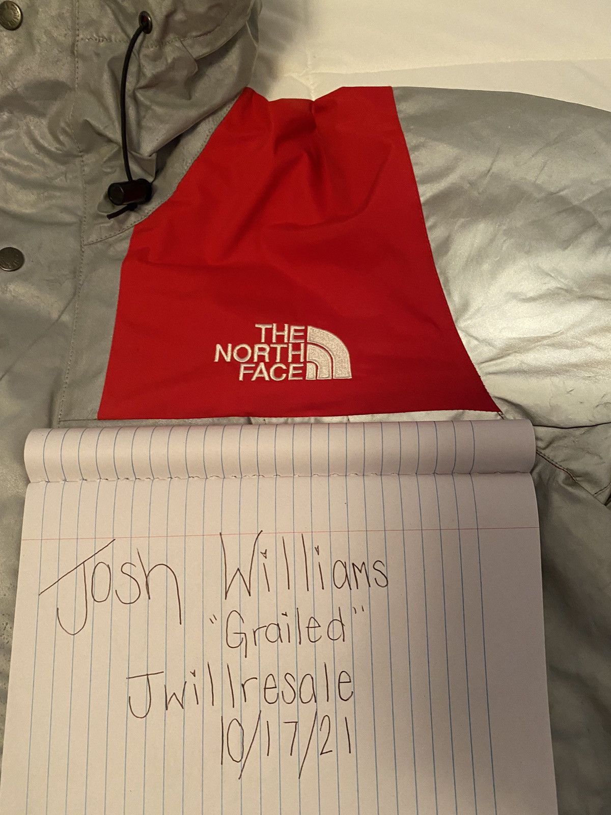 Supreme × The North Face Supreme x The North Face TNF 3m reflective red parka size XL Size US XL / EU 56 / 4 - 8 Thumbnail