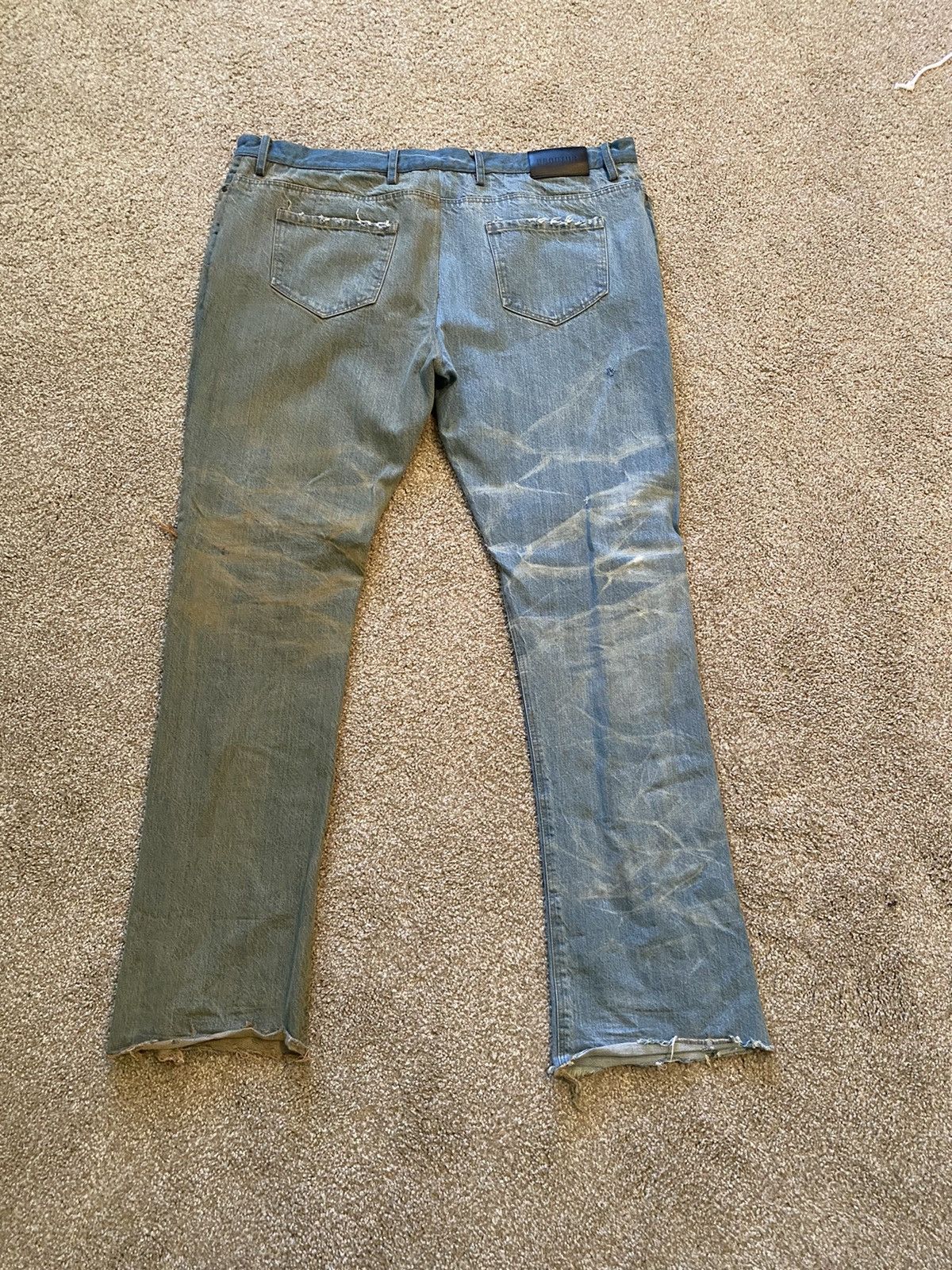 Grouture Two Tone Denim Jeans Size US 38 / EU 54 - 5 Thumbnail