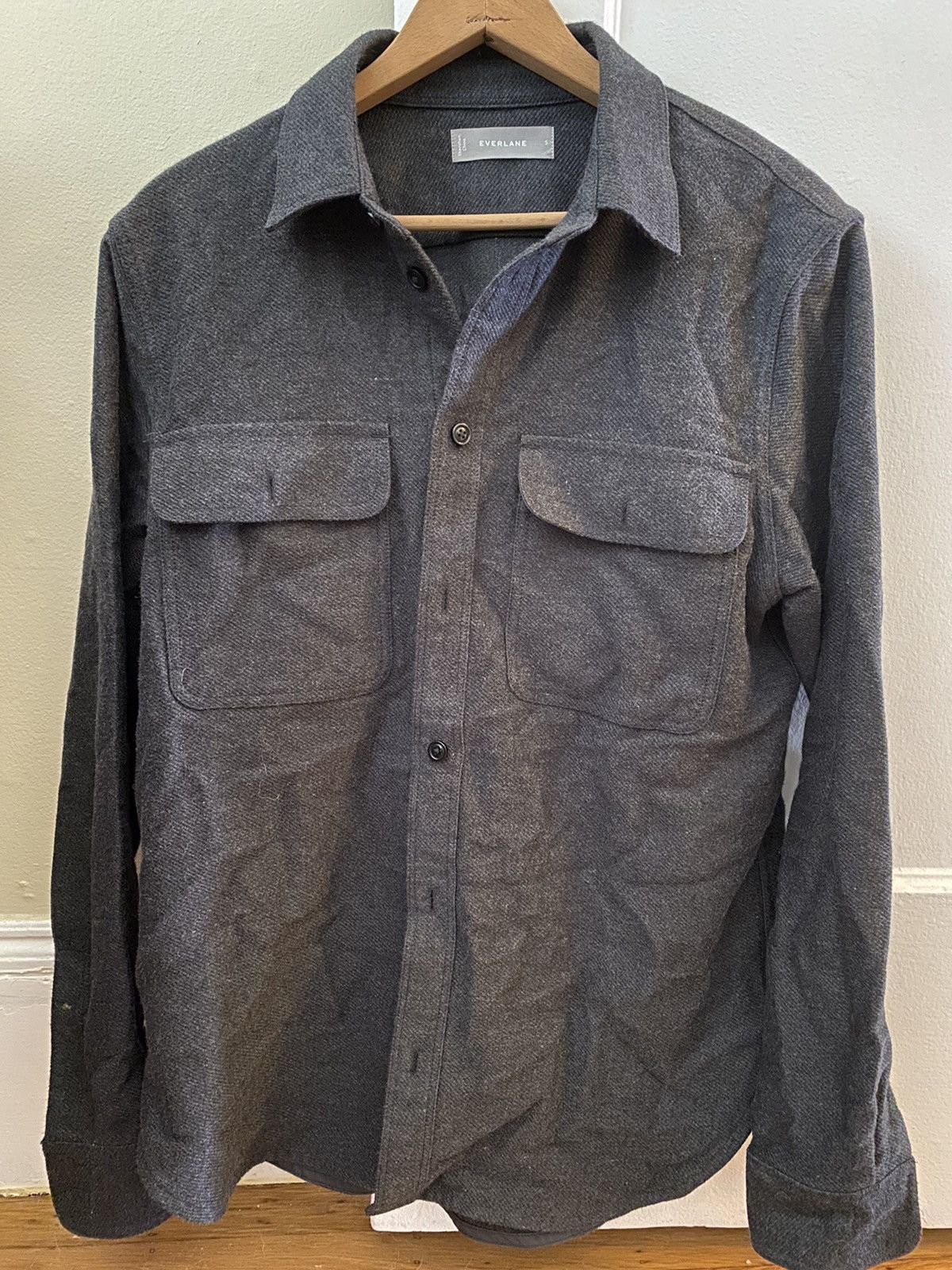 Everlane Button up flannel shirt | Grailed