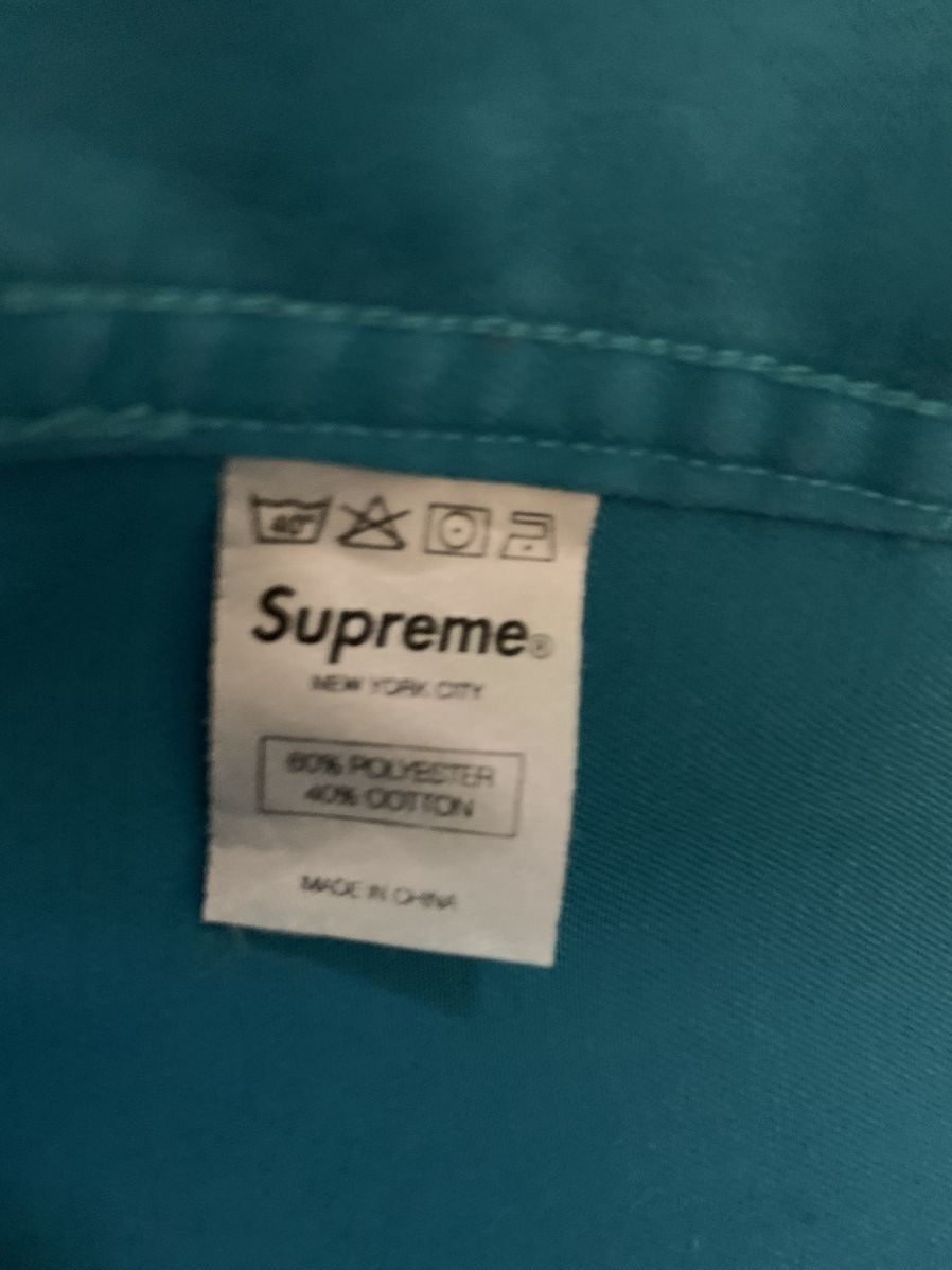 Supreme Supreme Baseball Jersey SS 2012 Teal XL Size US XL / EU 56 / 4 - 12 Thumbnail