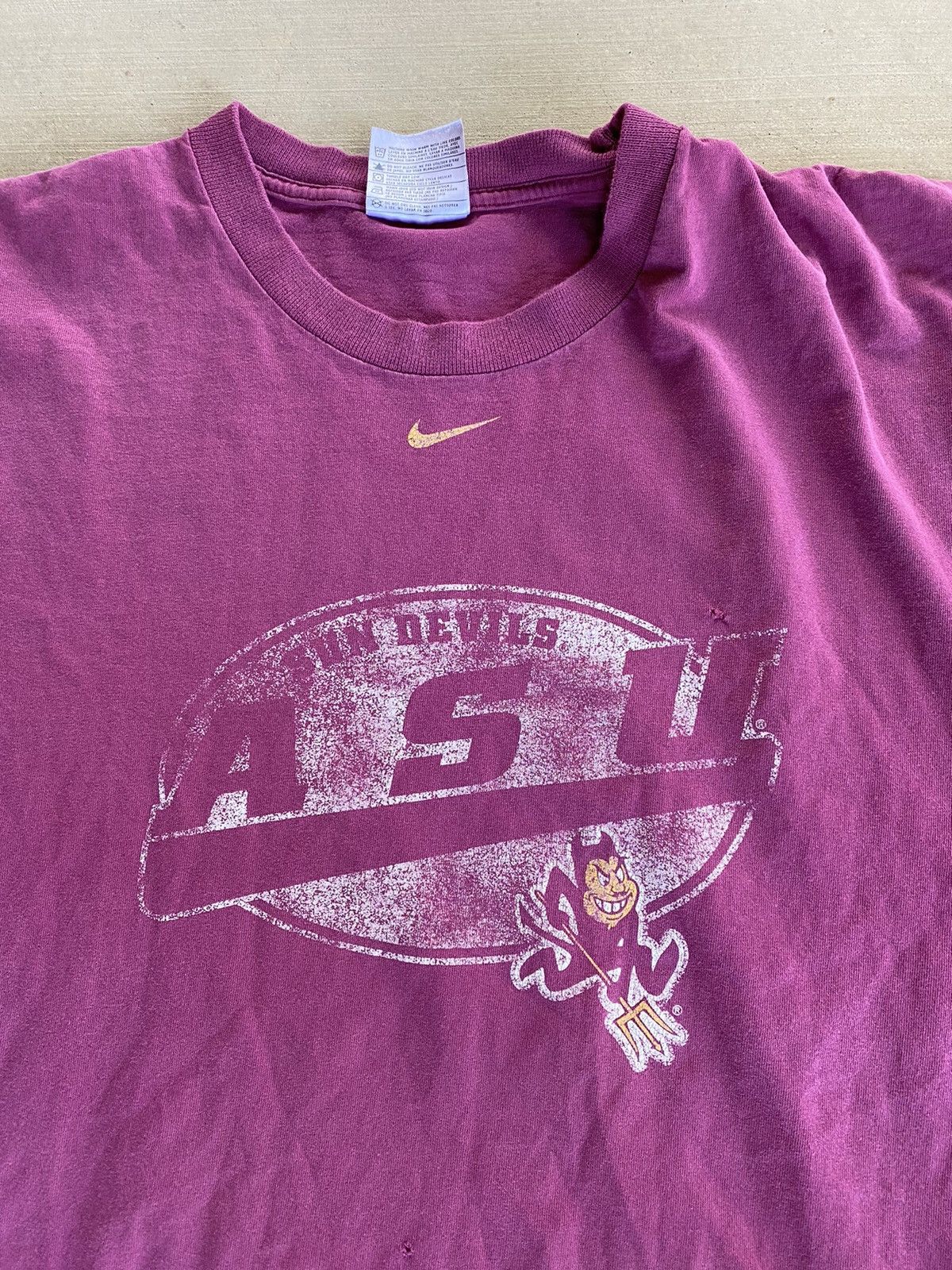 Nike Vintage Center Check ASU Shirt Size US XL / EU 56 / 4 - 2 Preview