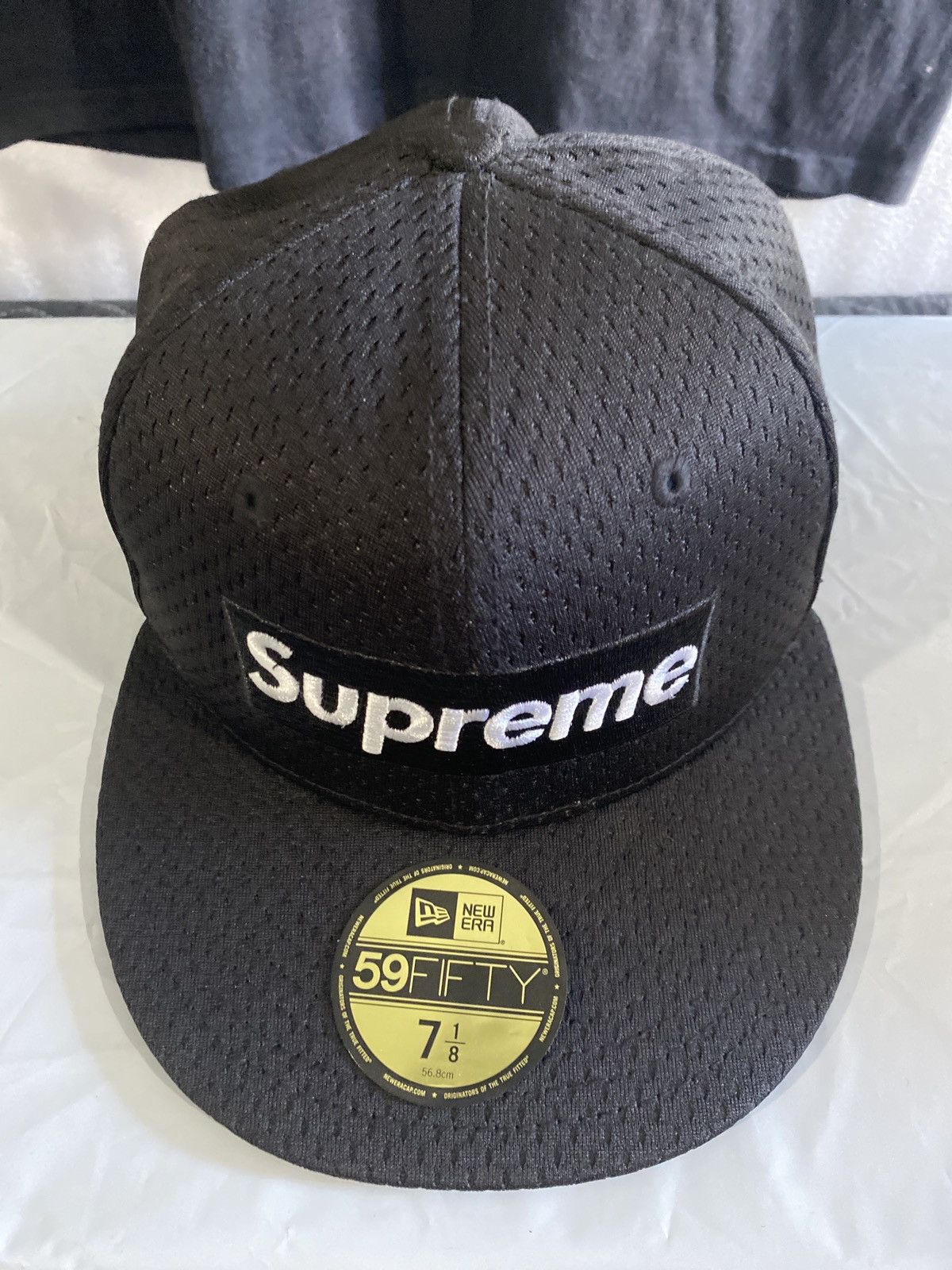 Supreme Box Logo Mesh Back New Era (SS23) - $50