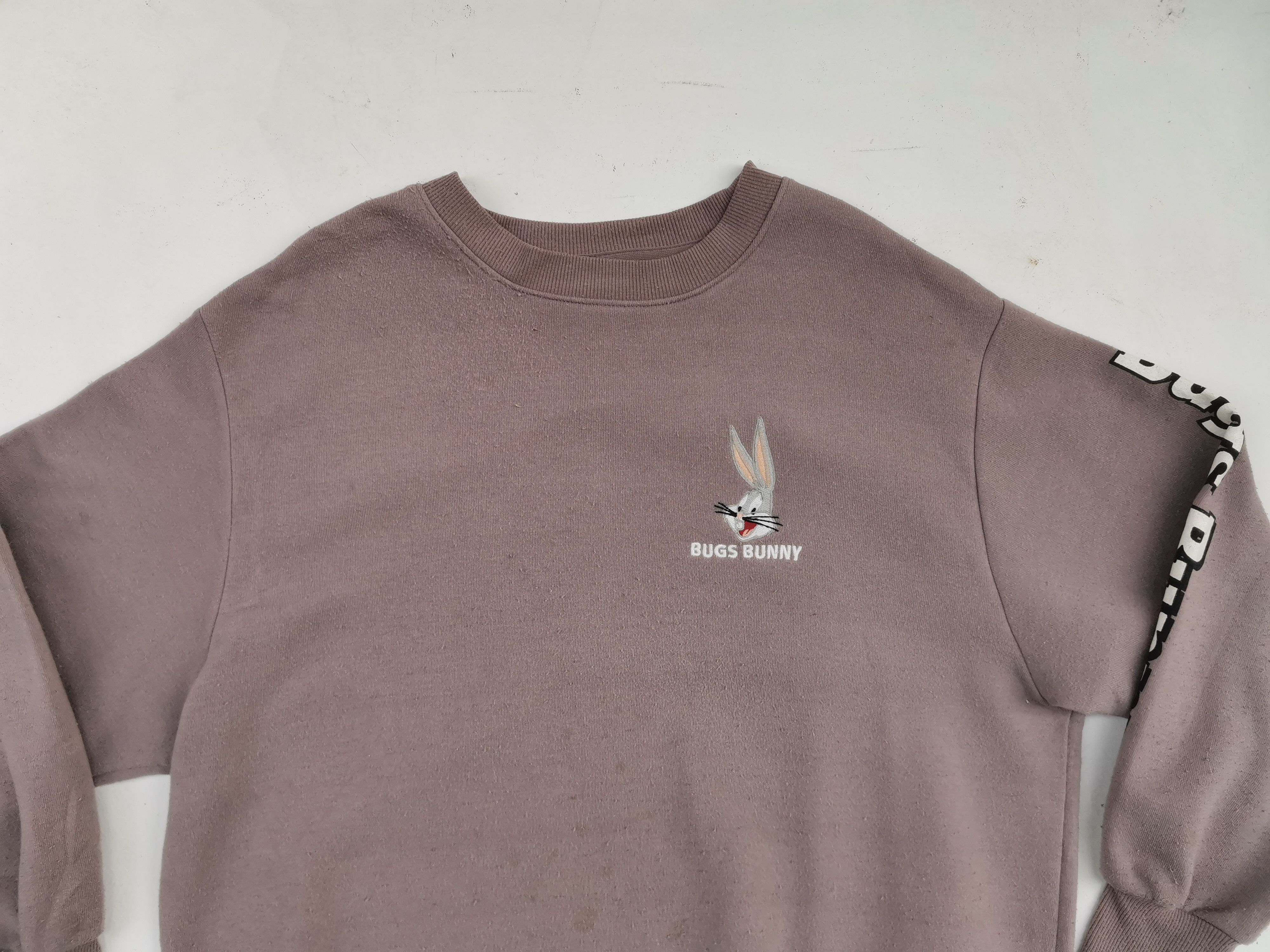 Cartoon Network Vintage Looney Tunes Bugs Bunny Small Logo Sweatshirt Size US L / EU 52-54 / 3 - 11 Thumbnail