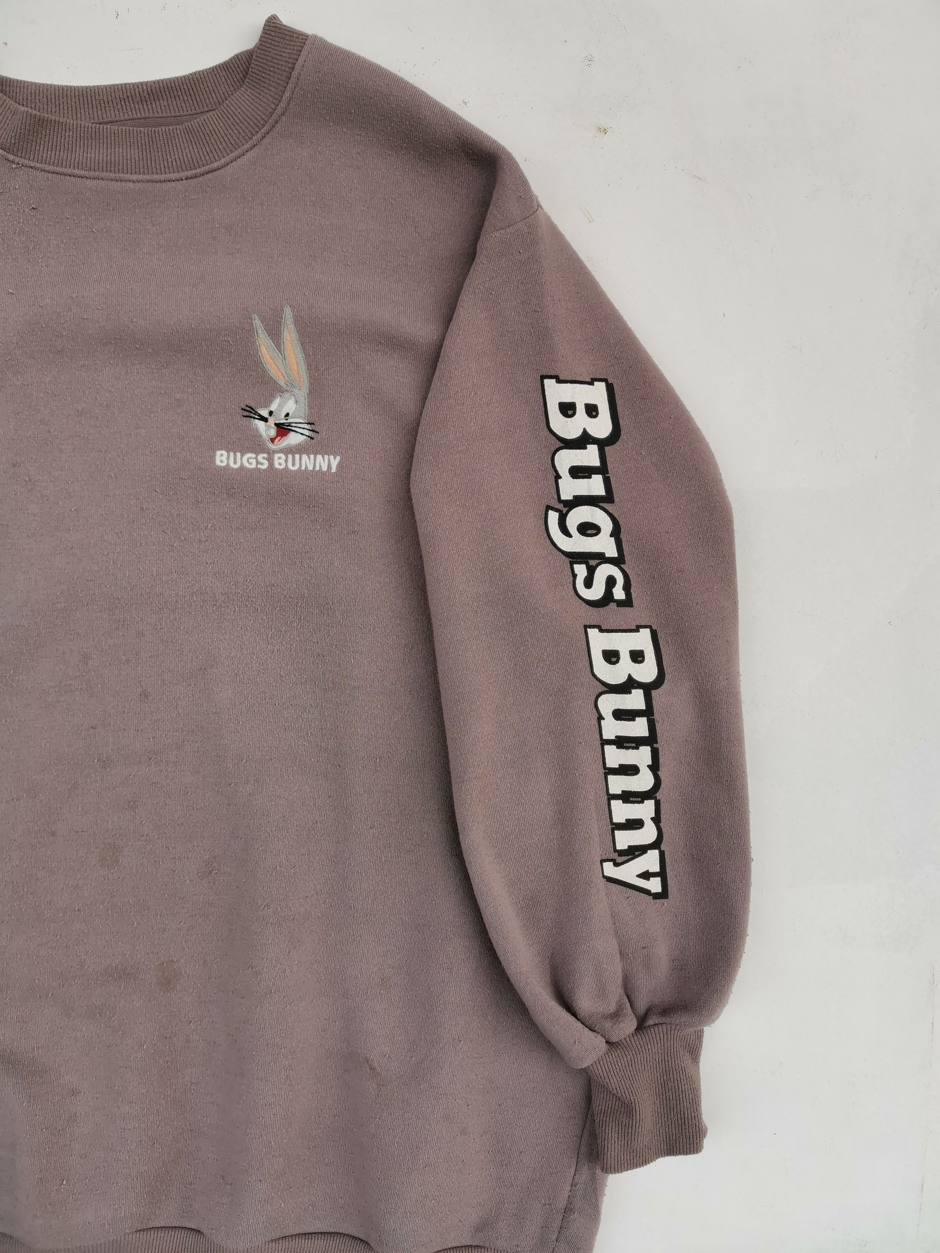 Cartoon Network Vintage Looney Tunes Bugs Bunny Small Logo Sweatshirt Size US L / EU 52-54 / 3 - 9 Thumbnail