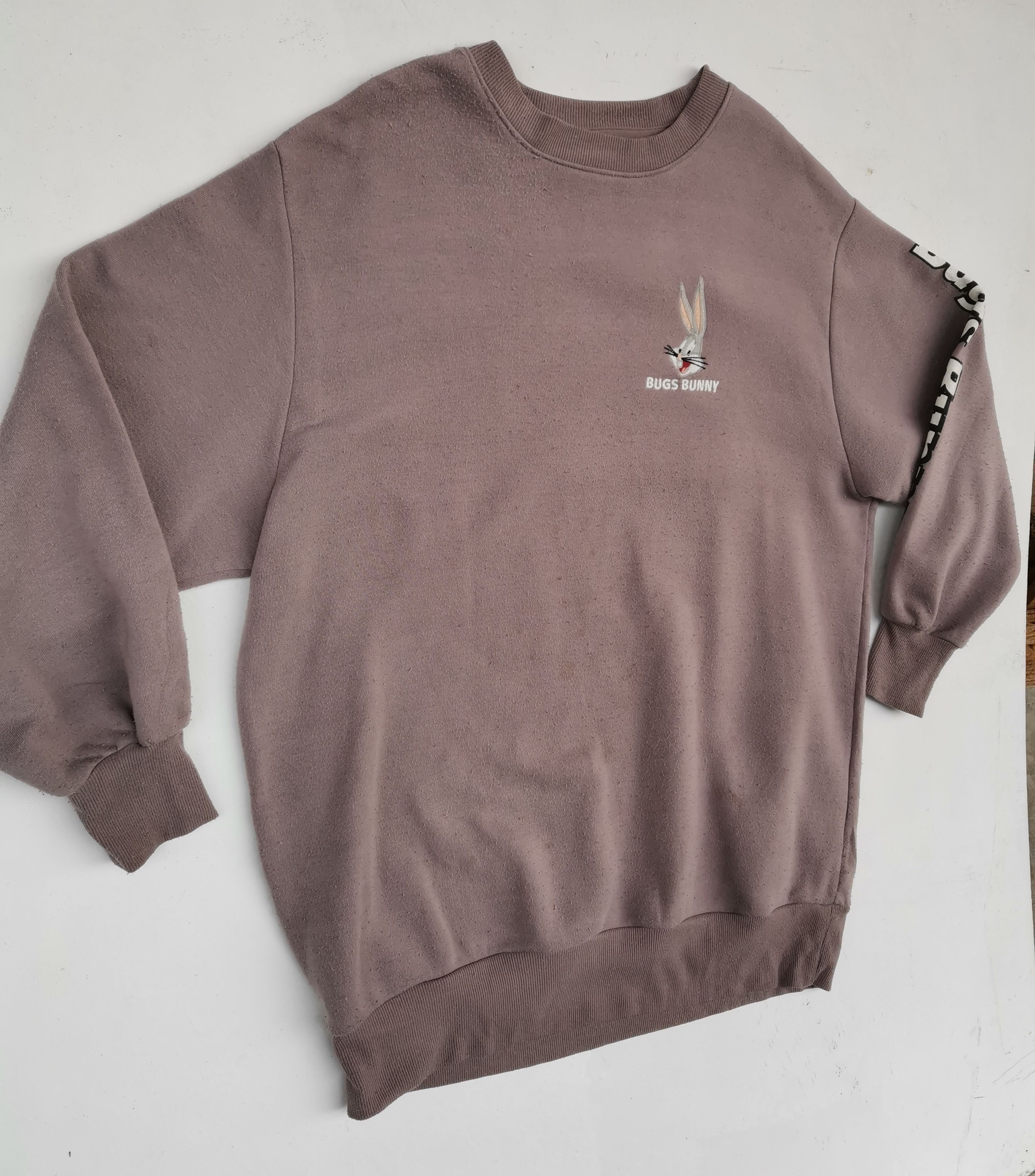 Cartoon Network Vintage Looney Tunes Bugs Bunny Small Logo Sweatshirt Size US L / EU 52-54 / 3 - 10 Thumbnail