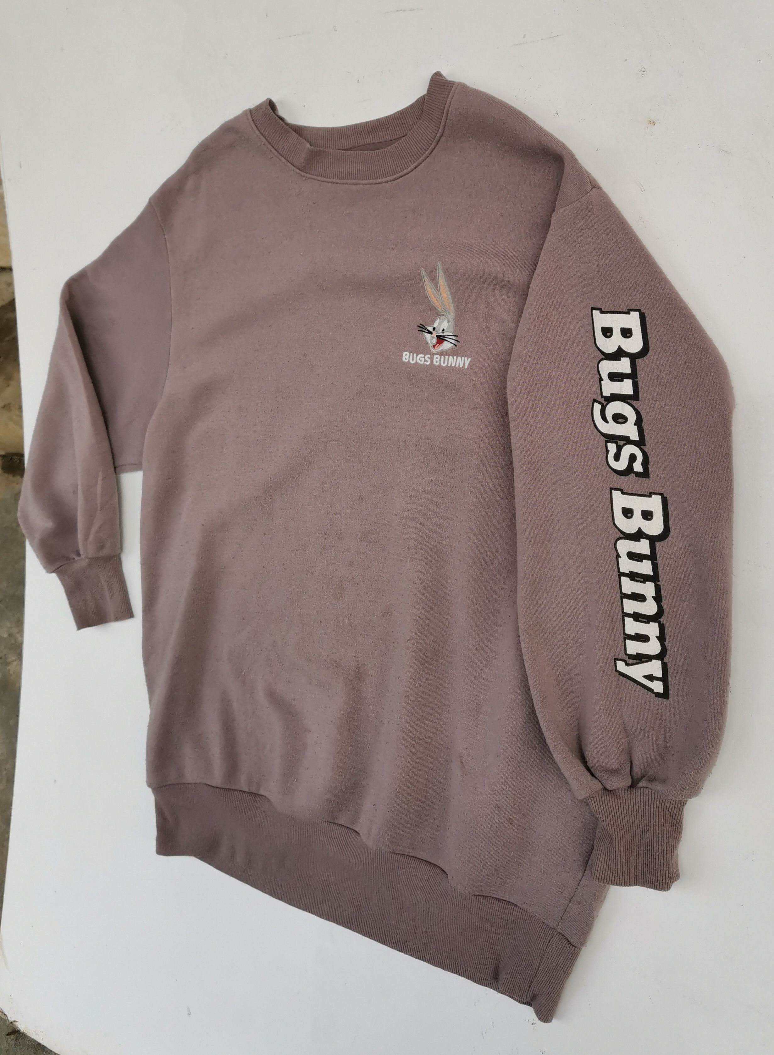 Cartoon Network Vintage Looney Tunes Bugs Bunny Small Logo Sweatshirt Size US L / EU 52-54 / 3 - 8 Thumbnail