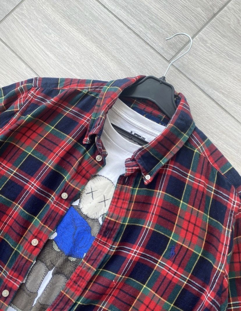 Flannel × Vintage Vintage Flannel Shirt Travis Scott style Plaid Checkered RL Size US XL / EU 56 / 4 - 3 Thumbnail