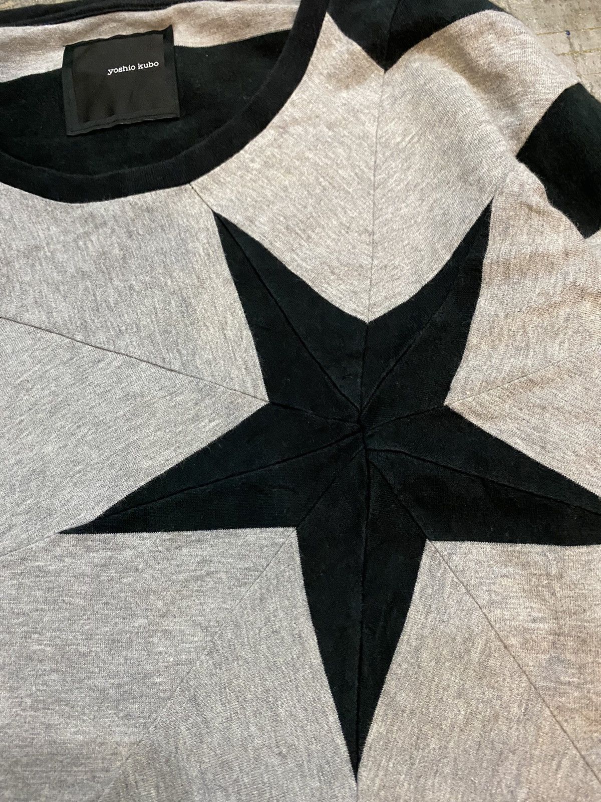 Japanese Brand × Yasuyuki Ishii × Yoshio Kubo Yoshio Kubo cut star border tee Size M / US 6-8 / IT 42-44 - 5 Thumbnail