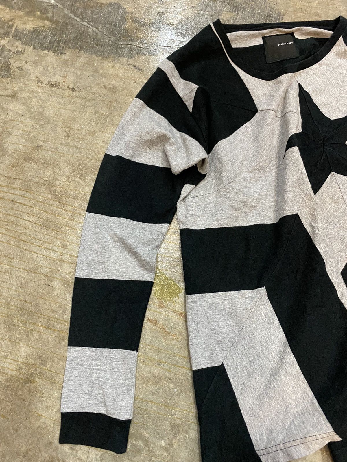 Japanese Brand × Yasuyuki Ishii × Yoshio Kubo Yoshio Kubo cut star border tee Size M / US 6-8 / IT 42-44 - 6 Thumbnail