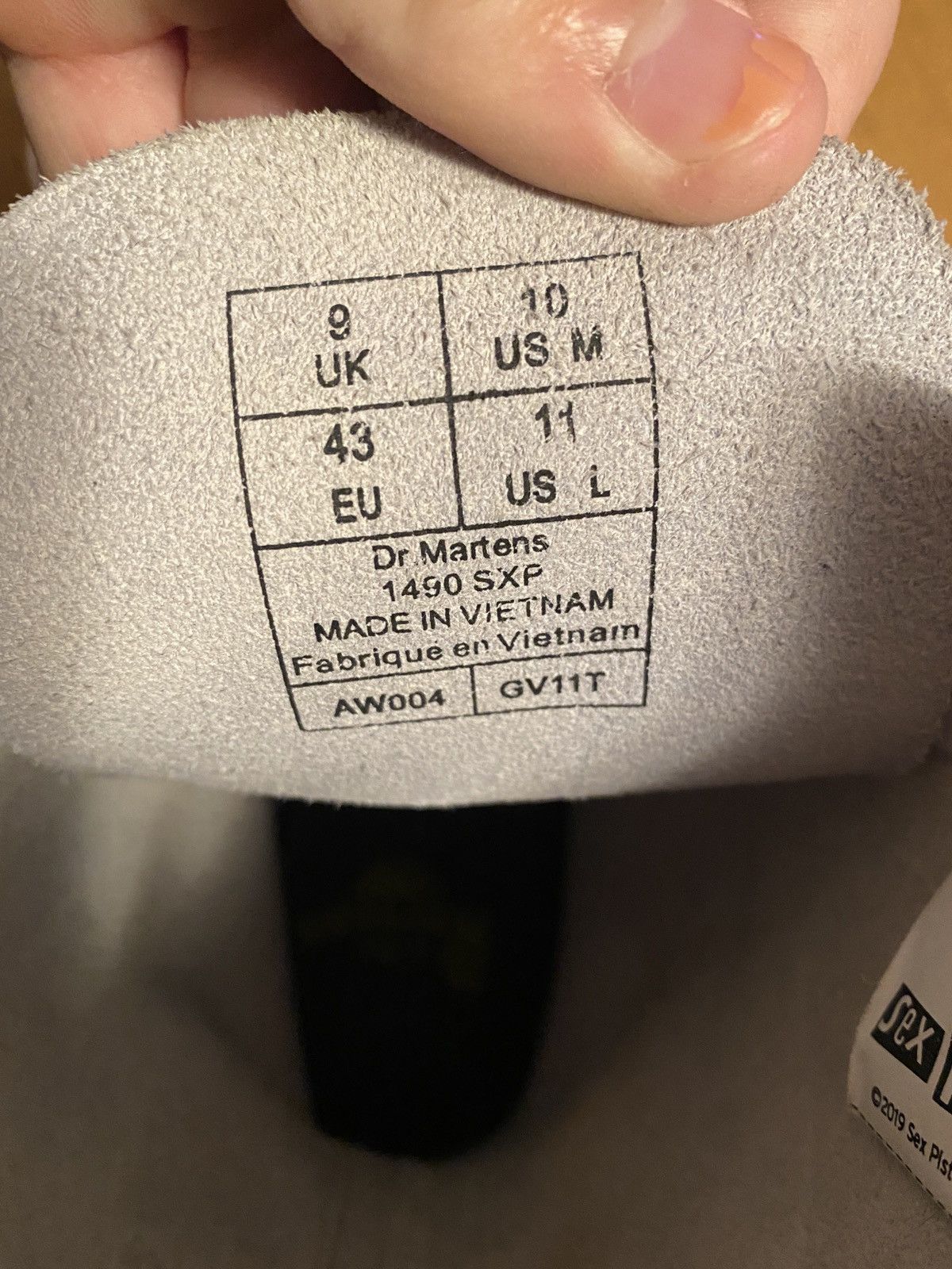 Dr. Martens Doc Martens 2019 Sex Pistols Boots Size US 9 / EU 42 - 2 Thumbnail