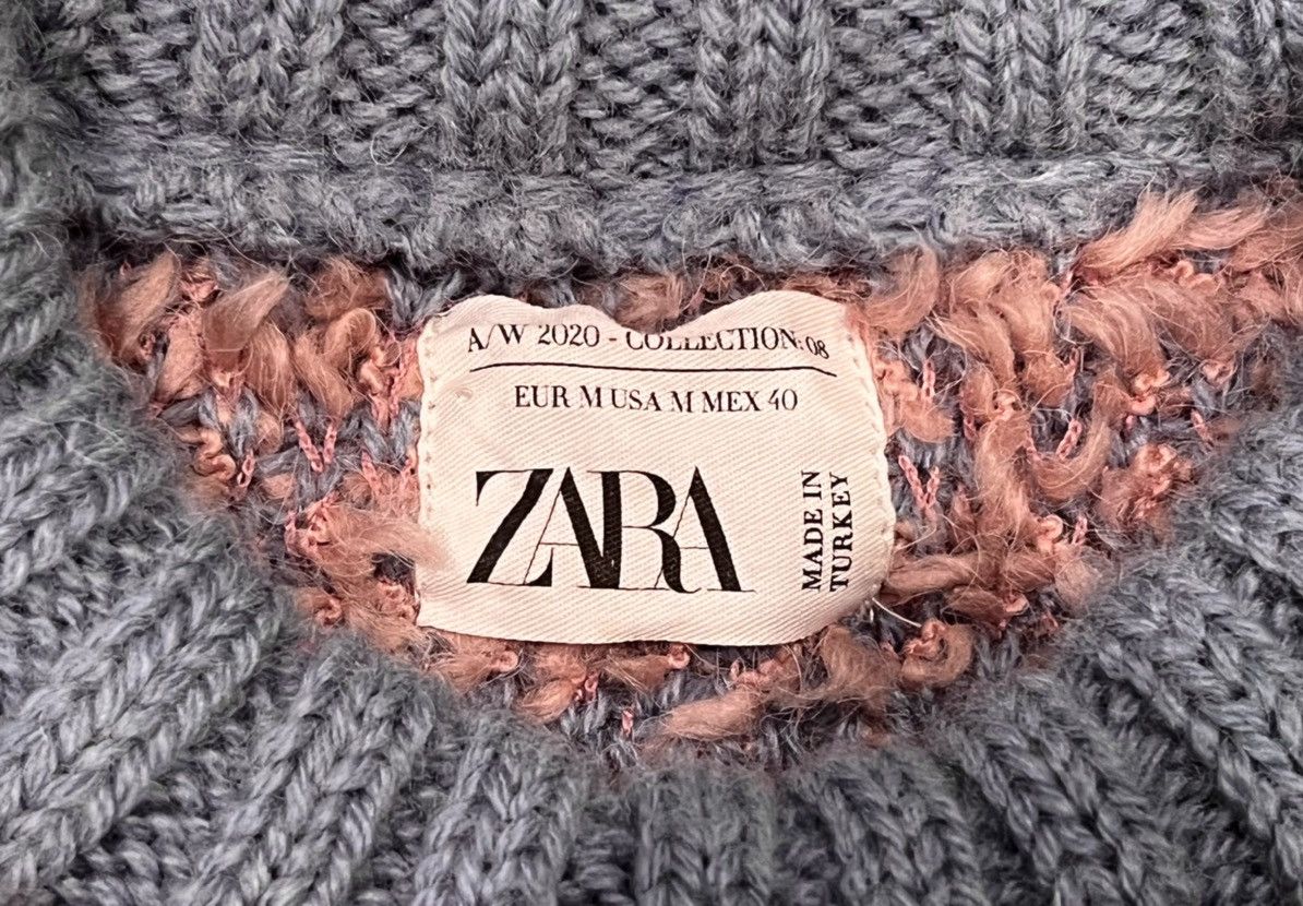 Zara Zara AW20 Textured Jacquard Sweater Limited Edition Size US M / EU 48-50 / 2 - 5 Thumbnail