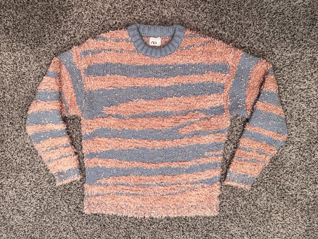 Zara Zara AW20 Textured Jacquard Sweater Limited Edition Size US M / EU 48-50 / 2 - 4 Thumbnail