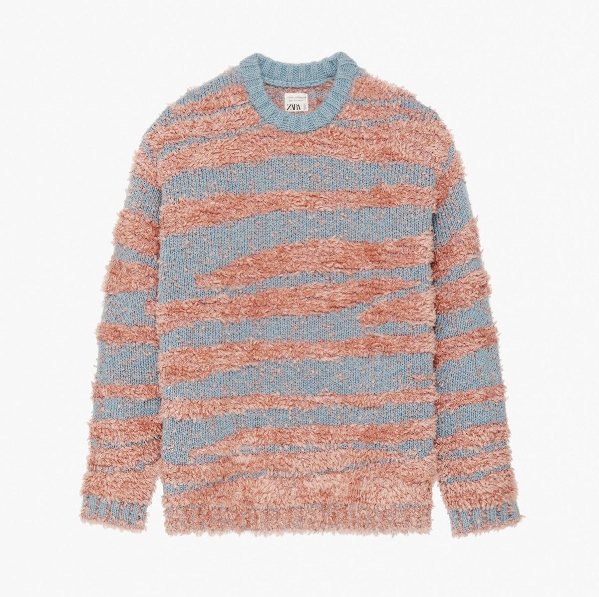 Zara Zara AW20 Textured Jacquard Sweater Limited Edition Size US M / EU 48-50 / 2 - 1 Thumbnail