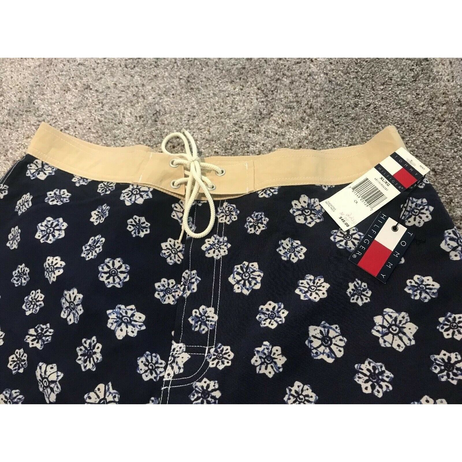 Tommy Hilfiger Vintage 90's XL Tommy Hilfiger Floral Swim Trunks NWT Size US 34 / EU 50 - 6 Thumbnail