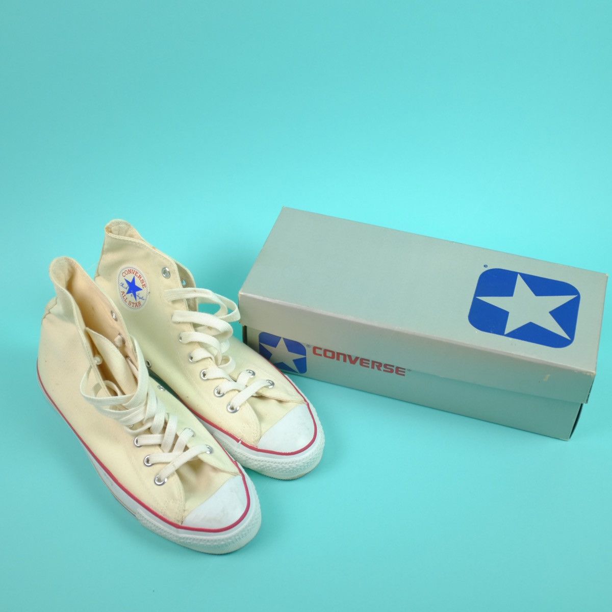 Vintage Vintage Converse Chuck Taylors Made In USA New in box Grailed