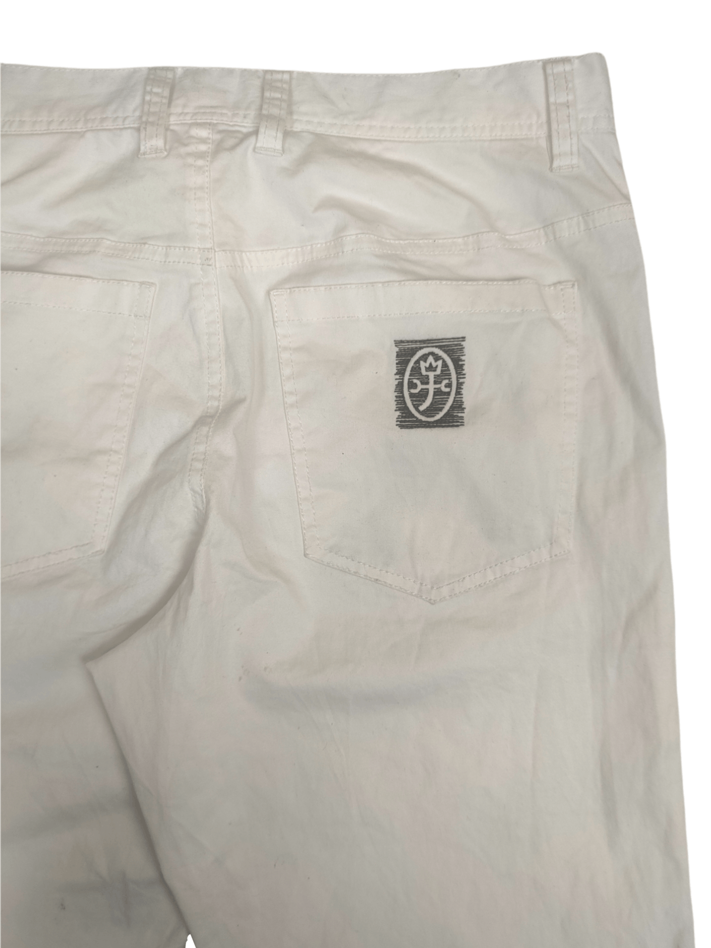DC Comics Castelbajac x Batman White Pants Size US 33 - 4 Thumbnail