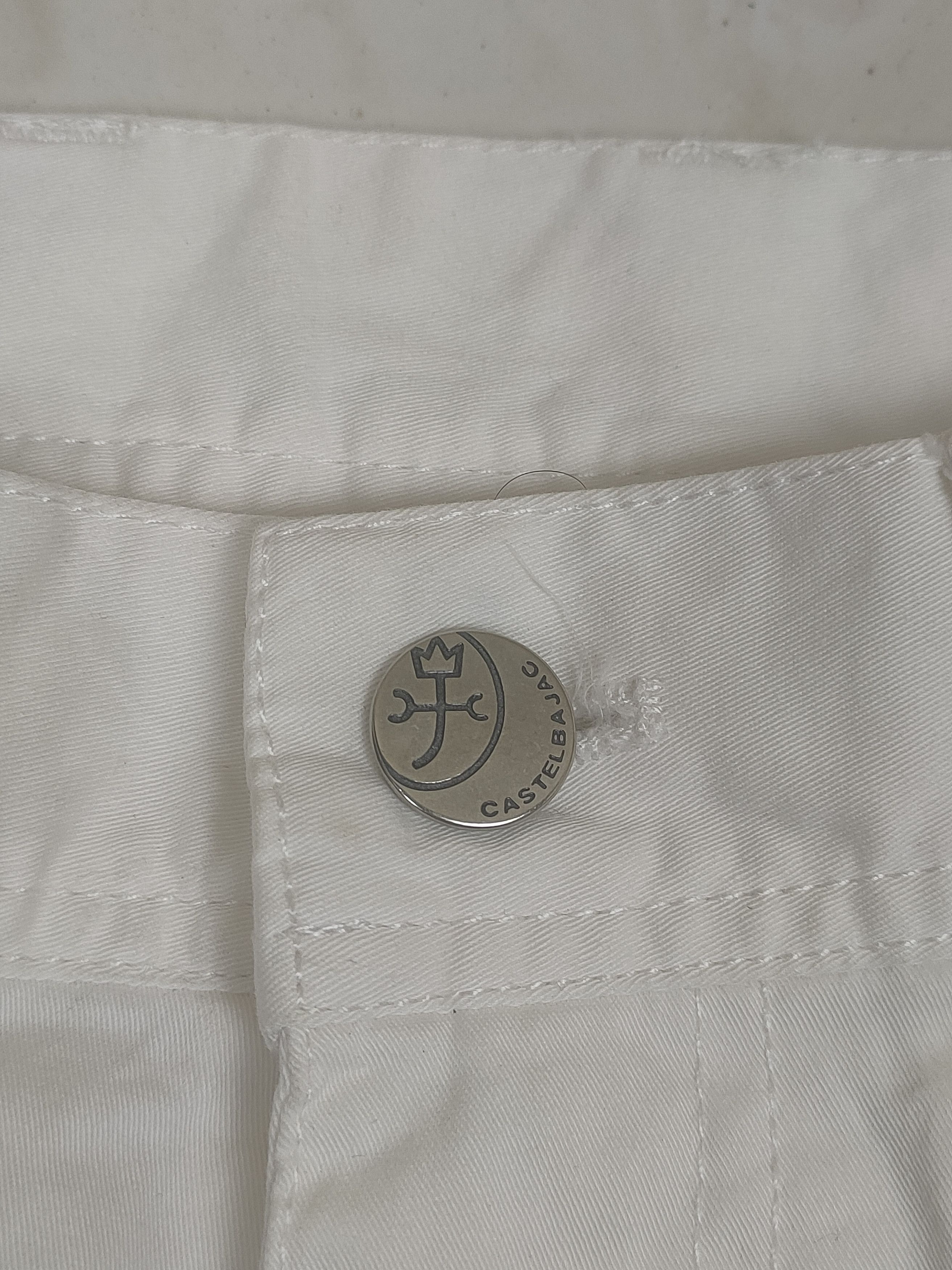 DC Comics Castelbajac x Batman White Pants Size US 33 - 5 Thumbnail