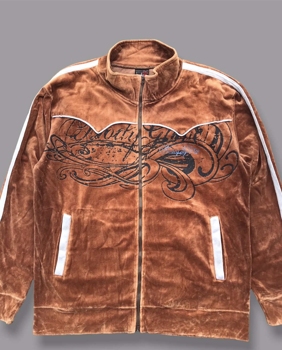 Body Glove BODY GLOVE POLYESTER VINTAGE BROWN JACKET Size US XL / EU 56 / 4 - 4 Thumbnail