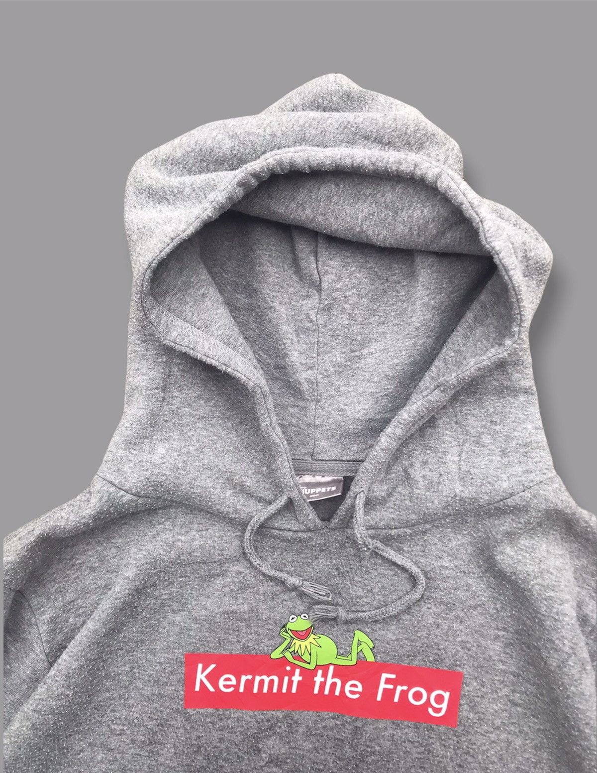 Cartoon Network × Vintage THE MUPPETS KERMIT THE FROG BOX LOGO CARTOON PULLOVER Size US L / EU 52-54 / 3 - 3 Thumbnail
