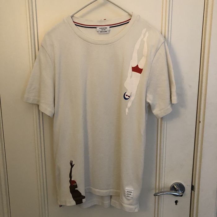 Thom Browne Thom Browne T Shirt Swimming | Grailed