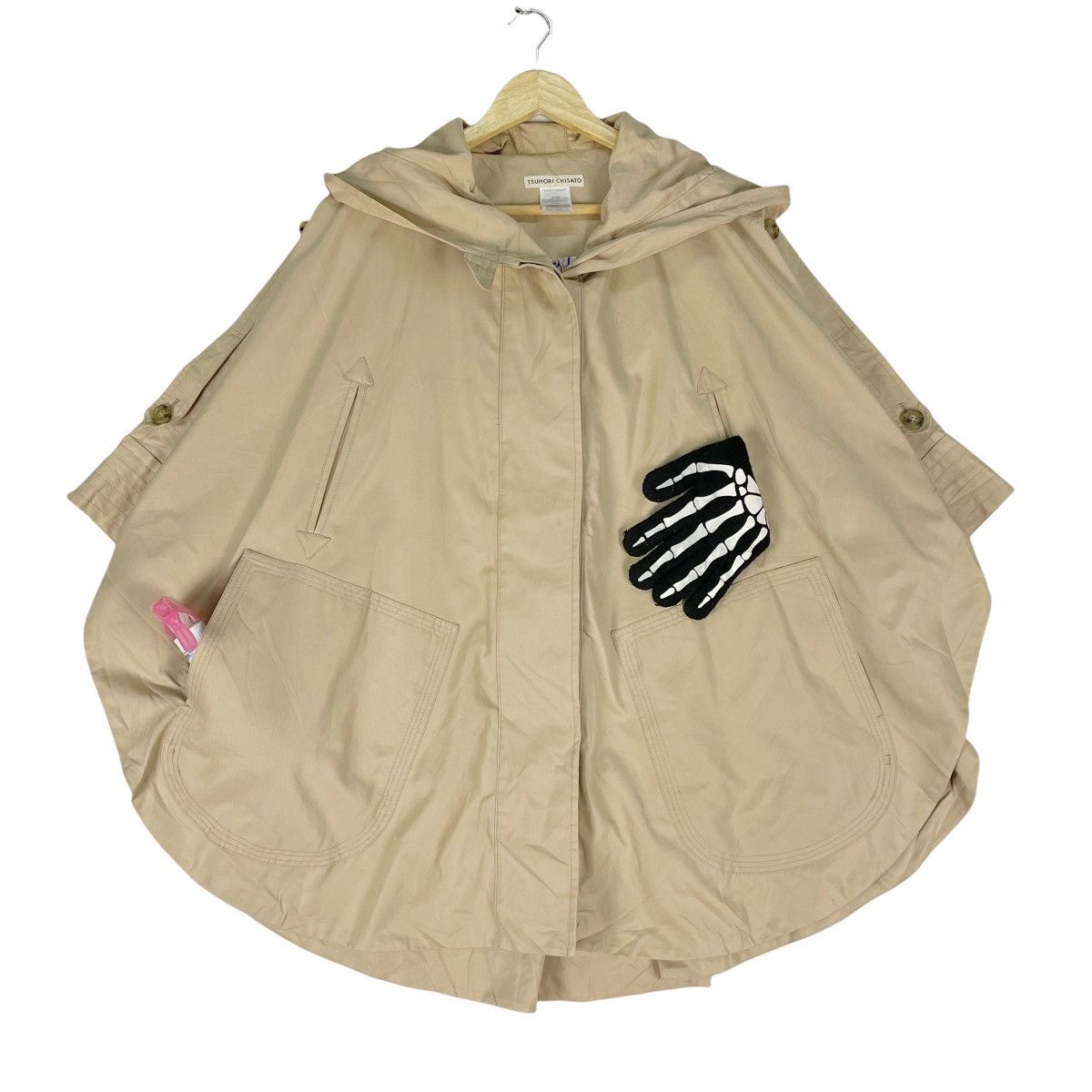 Issey Miyake × Tsumori Chisato ☀️TSUMORI CHISATO Issey Miyake Poncho Cropped Jacket Size S / US 4 / IT 40 - 2 Thumbnail
