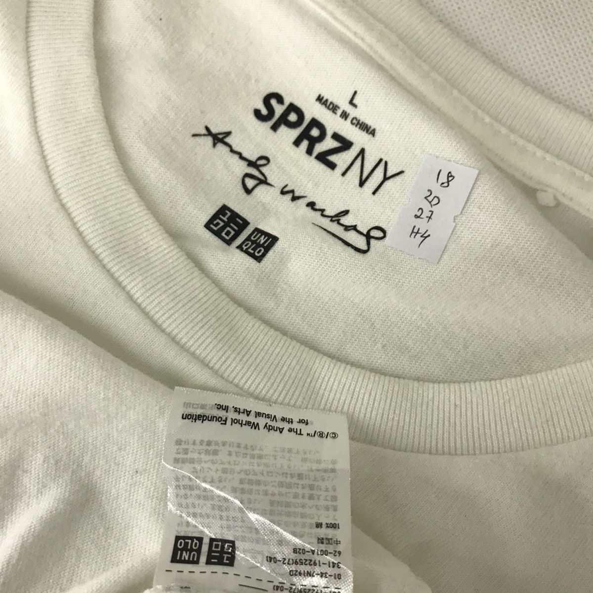 Andy Warhol Andy Warhol x Uniqlo rare art Tshirts Size US L / EU 52-54 / 3 - 5 Thumbnail
