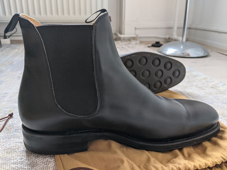 Meermin Meermin Black Calf Wholecut Chelsea Boot | Grailed