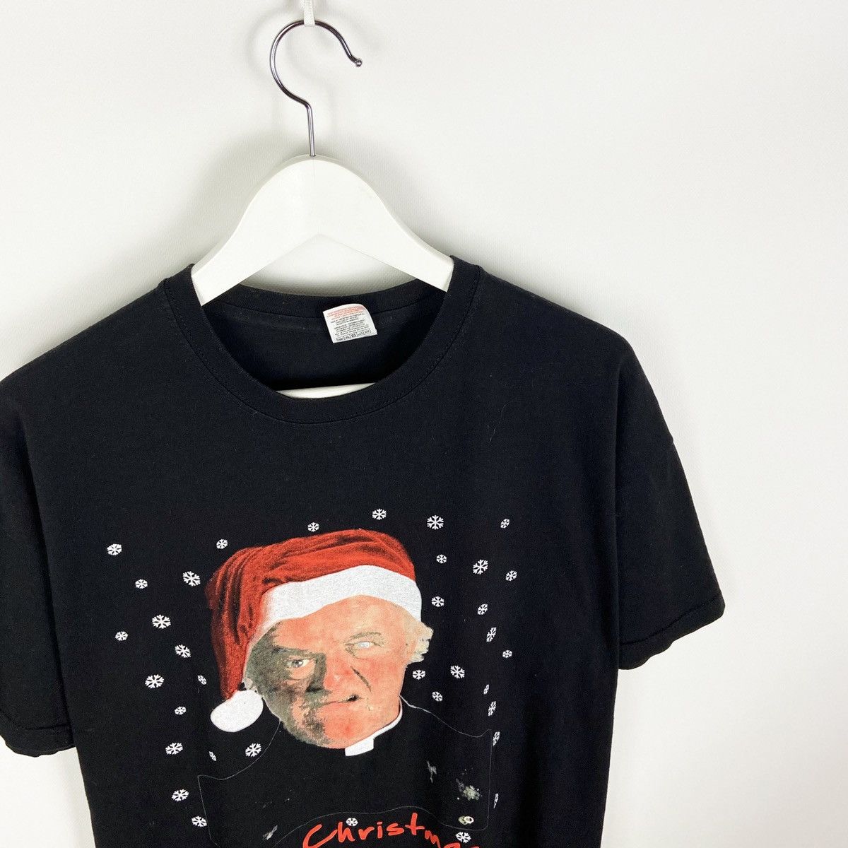 Vintage Vintage rare 90’s Father Ted Tv Series fuck Christmas tee Size US XL / EU 56 / 4 - 2 Thumbnail