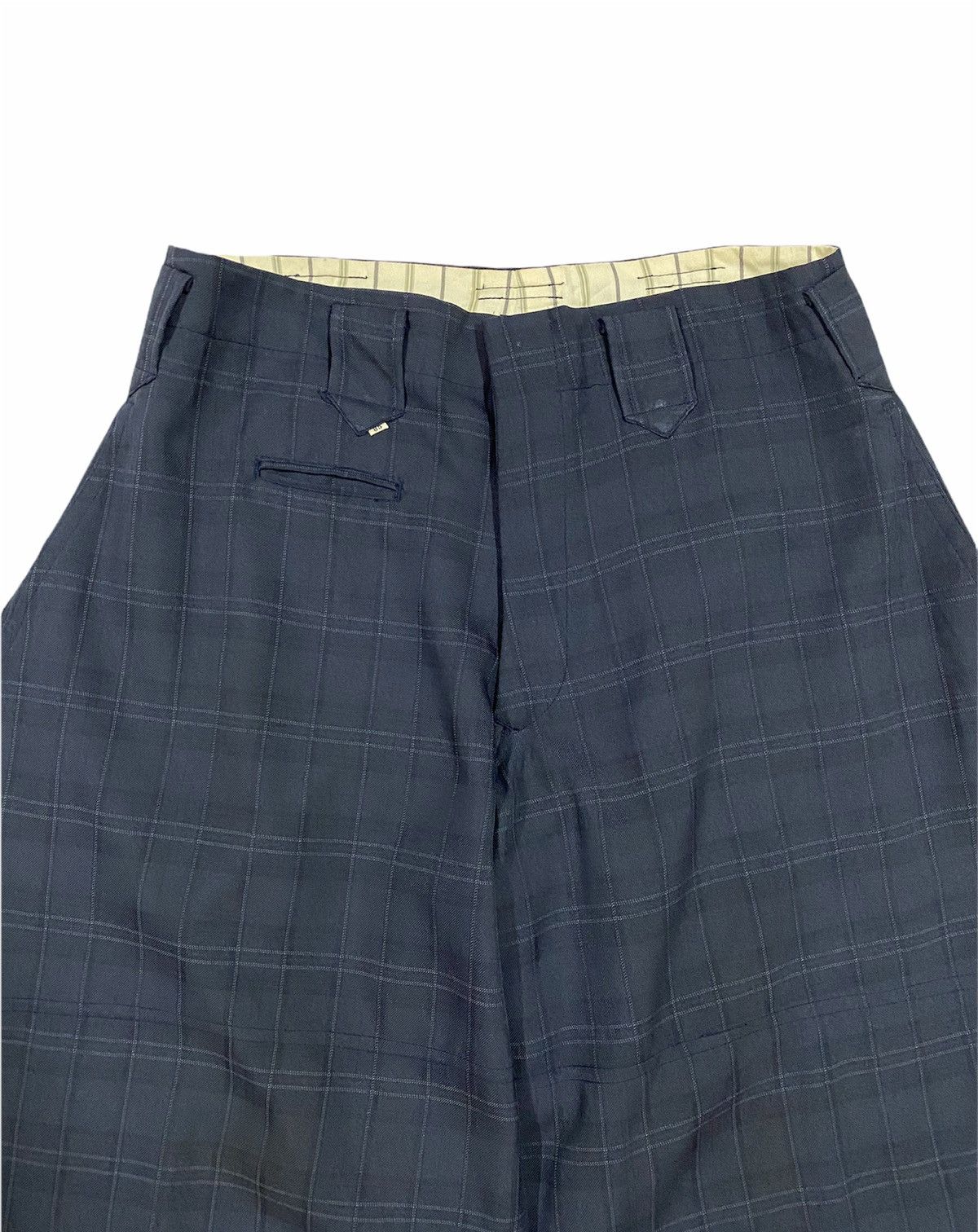 Japanese Brand × Vintage Vtg🔥Plaid Chocho Long Hachibu Japanese Brand Pants Size US 32 / EU 48 - 4 Thumbnail